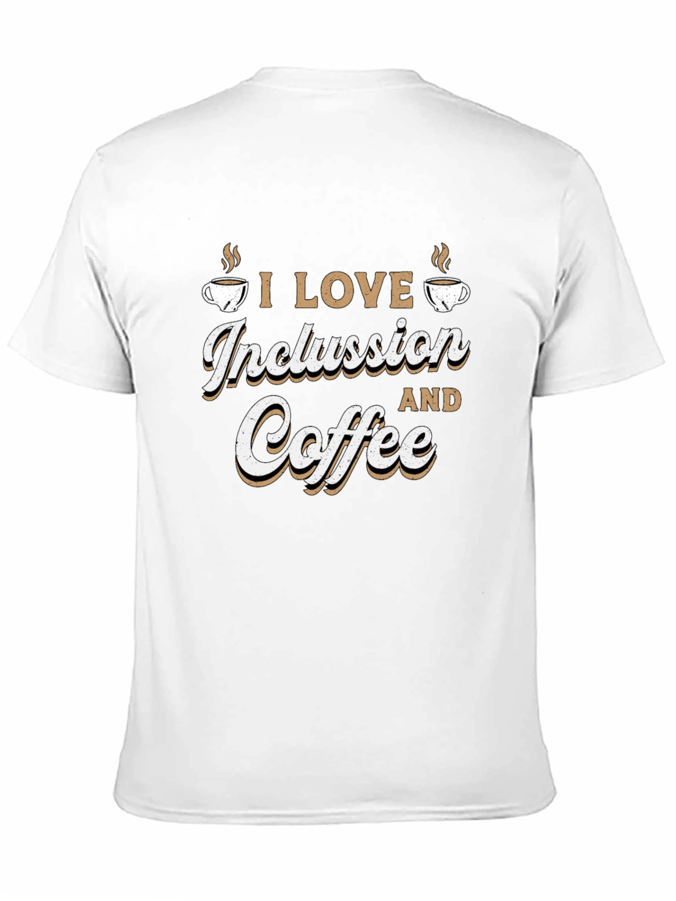 Black Inclusion and Coffee Graphic Tee view 11