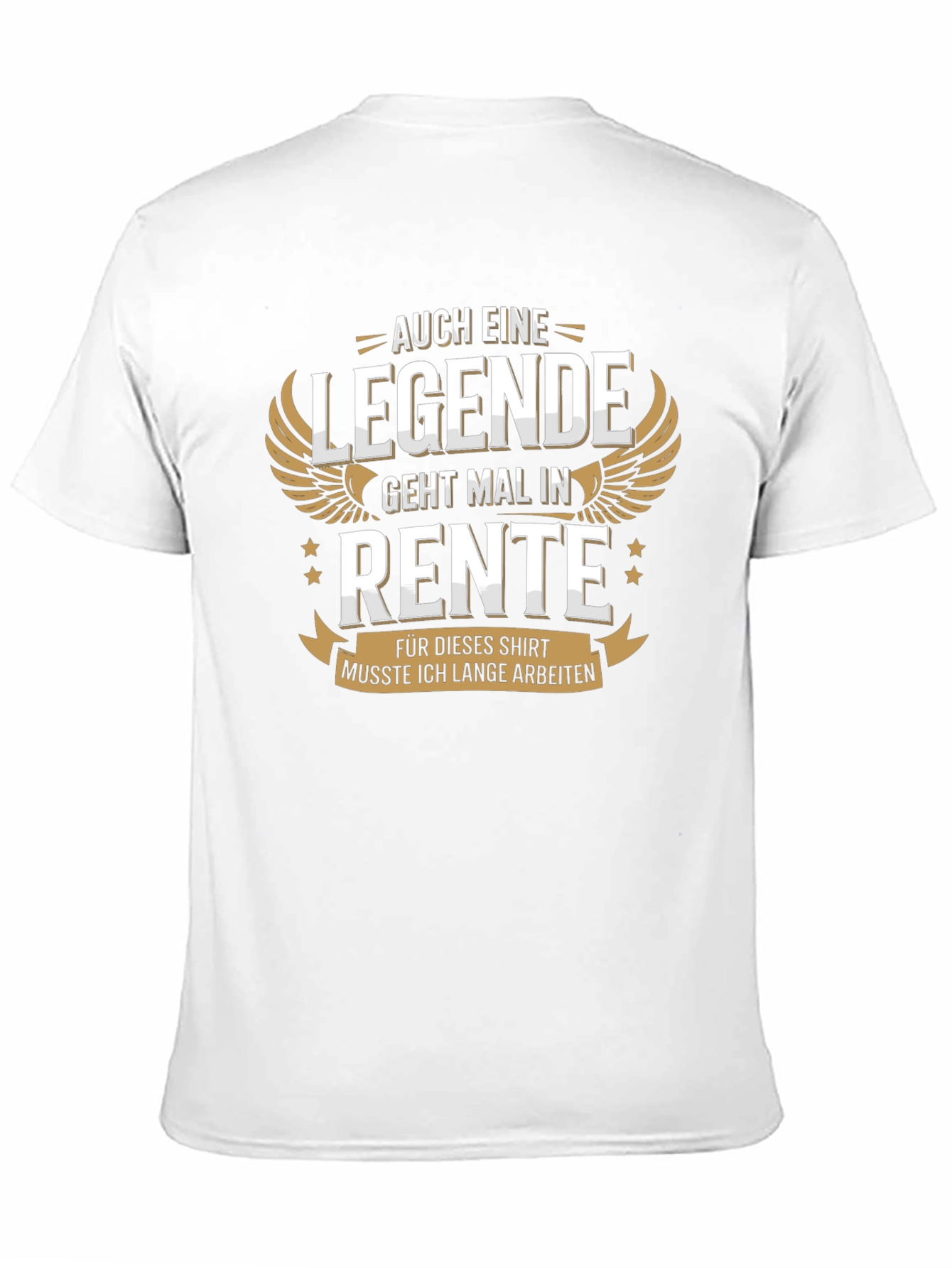 Black Legend Retirement T-Shirt:  Auch Eine Legende Geht Mal In Rente view 11