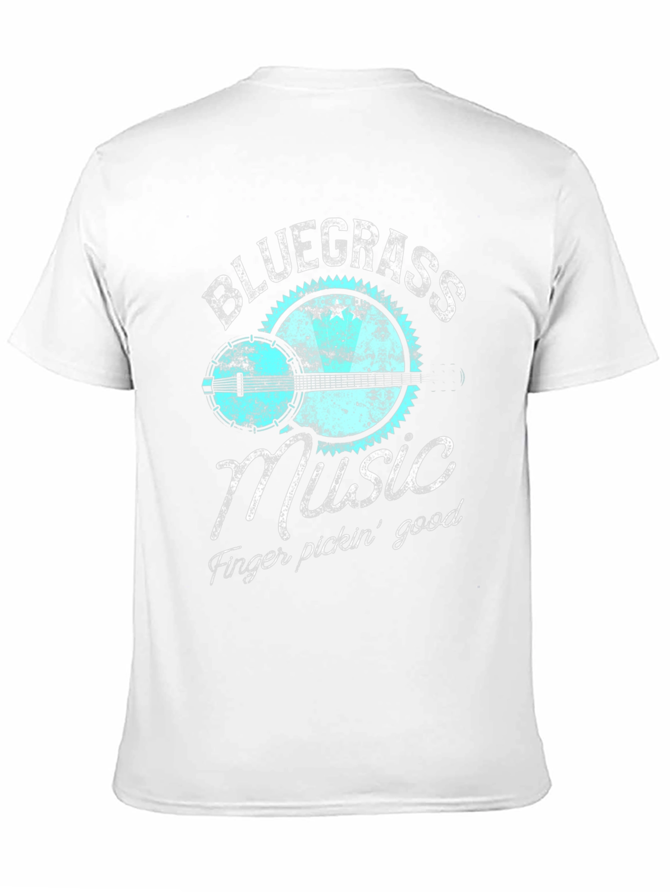 Black Bluegrass Music Graphic Tee - Finger Pickin' Good view 11