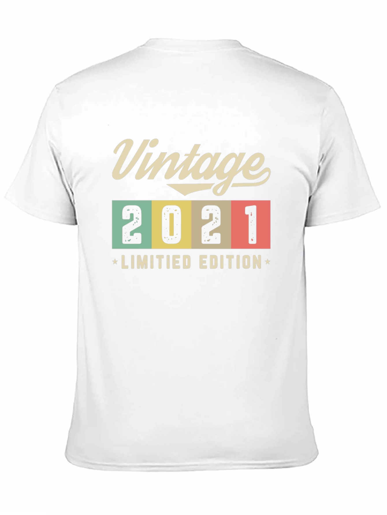 Black Vintage 2021 Limited Edition Graphic T-Shirt view 11