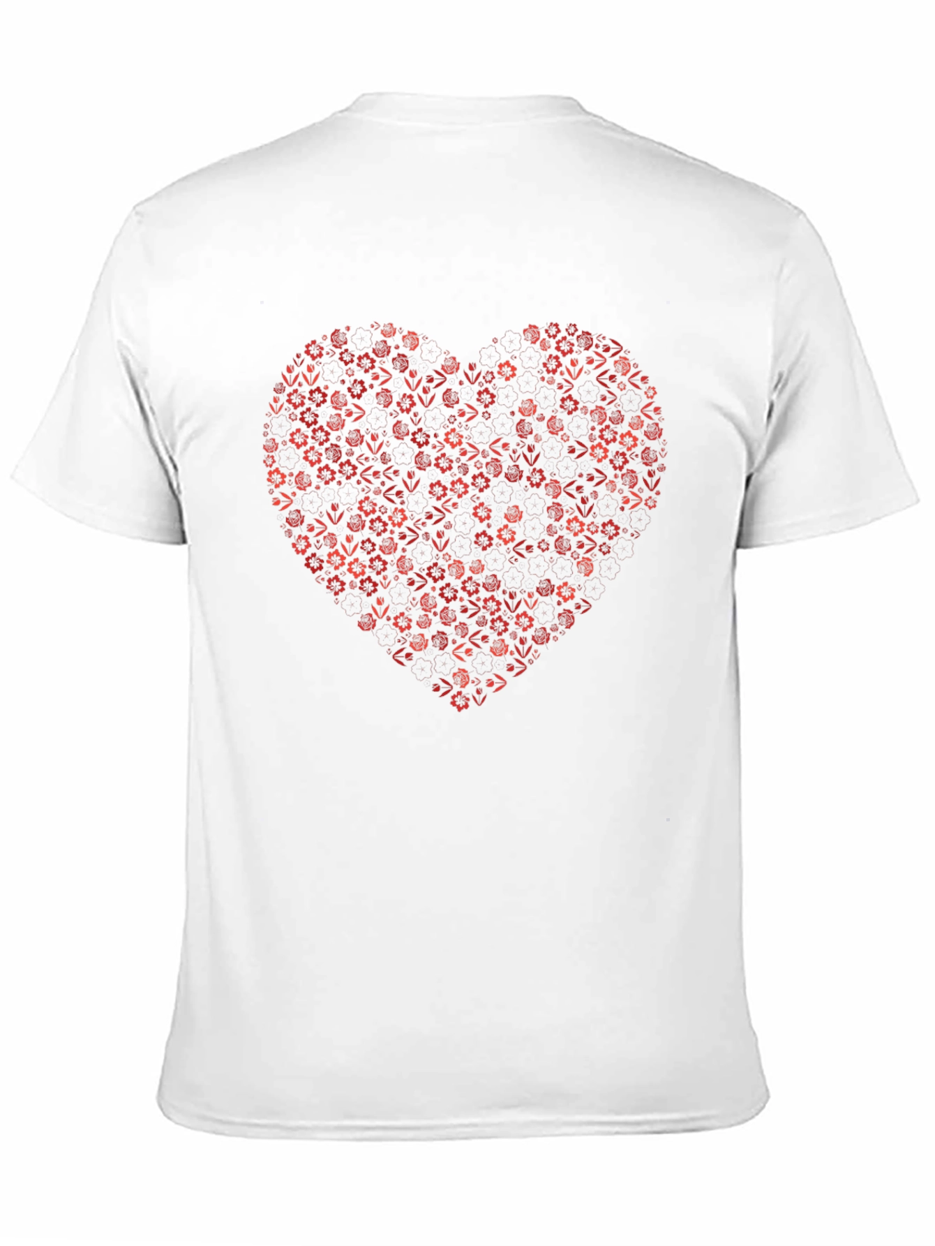 Black Heart Rose Graphic Tee - Black view 11