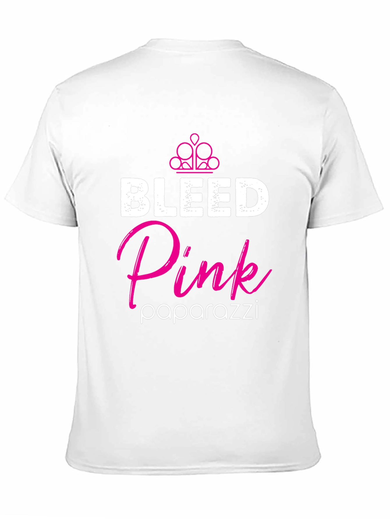 Black Bleed Pink Paparazzi T-Shirt view 11