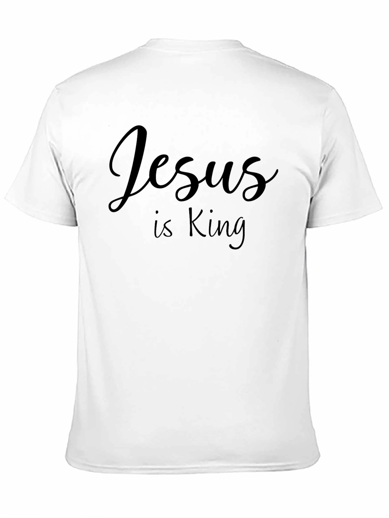 Black Jesus is King Black T-Shirt view 11