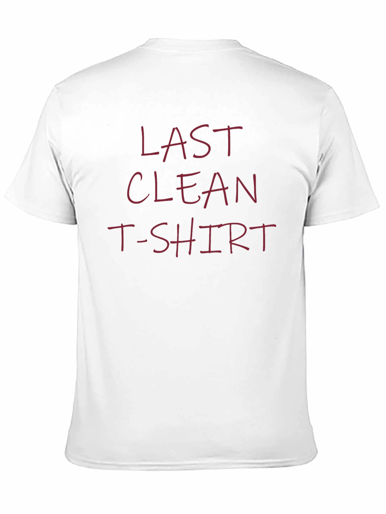 Black Last Clean T-Shirt Funny Graphic Tee view 11