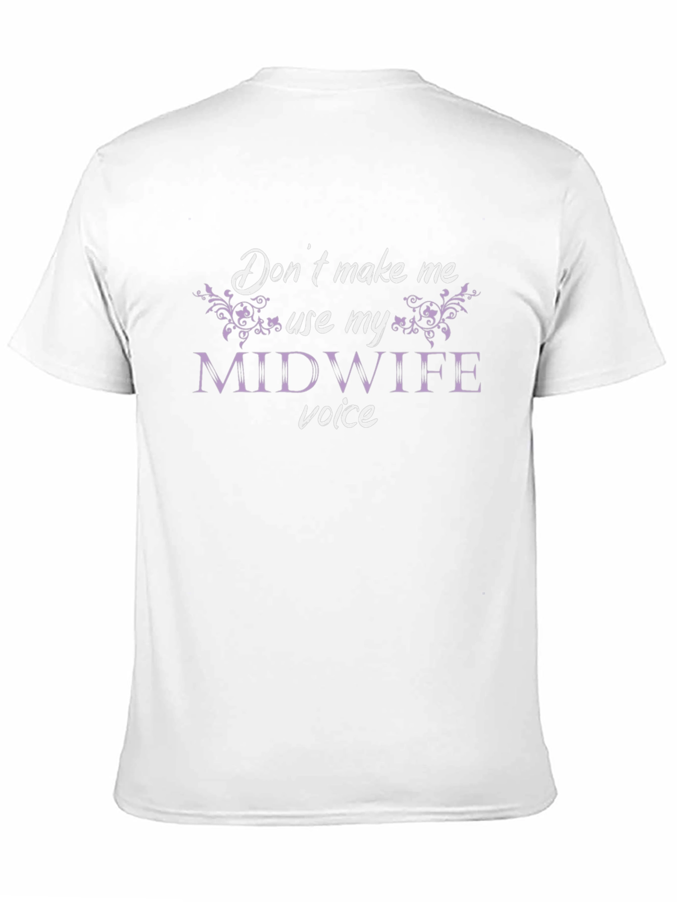 Black Don't Make Me Use My Midwife Voice T-Shirt view 11