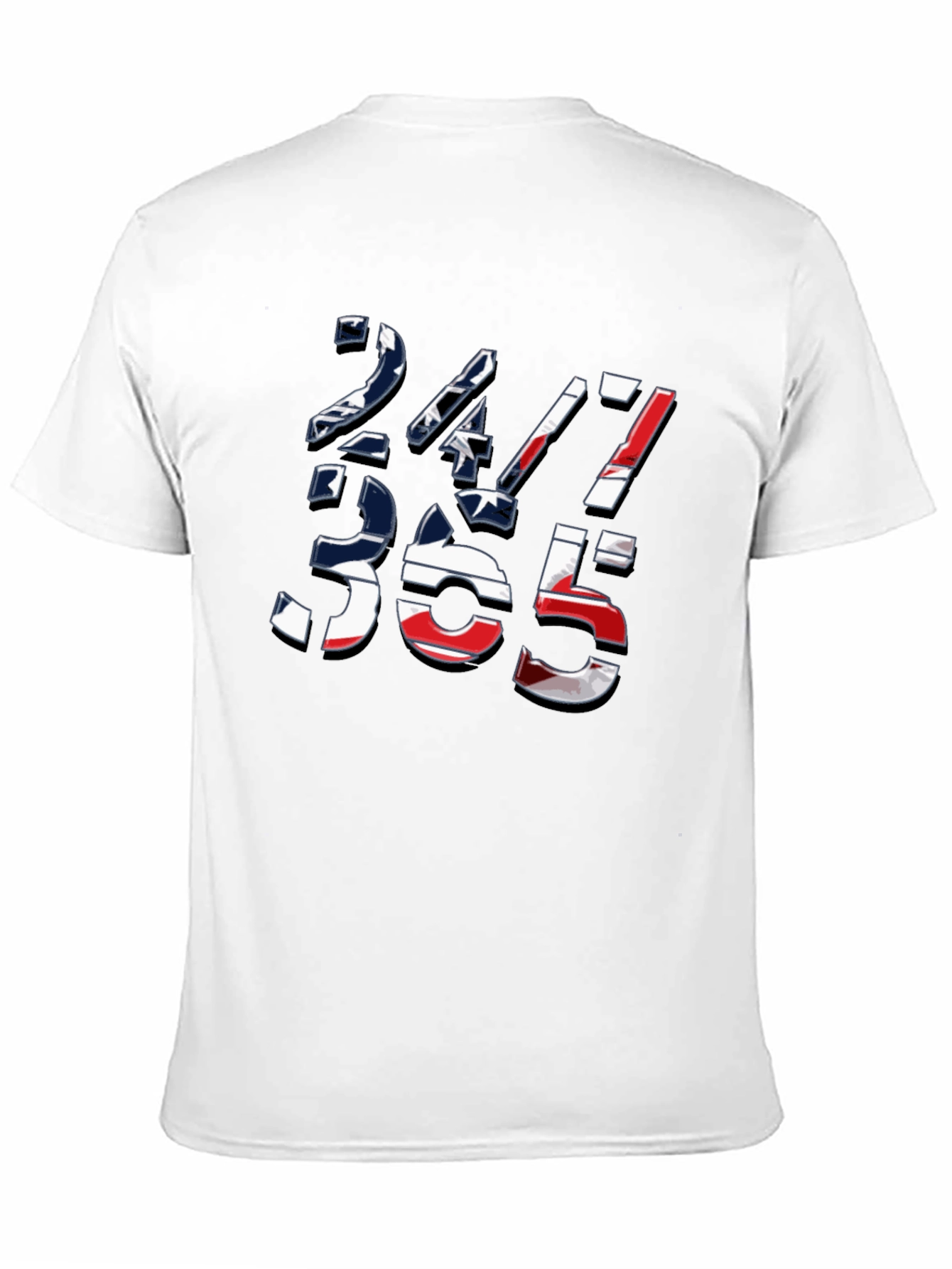 Black 24/7 365 Graphic Tee - Stylish Everyday Wear view 11