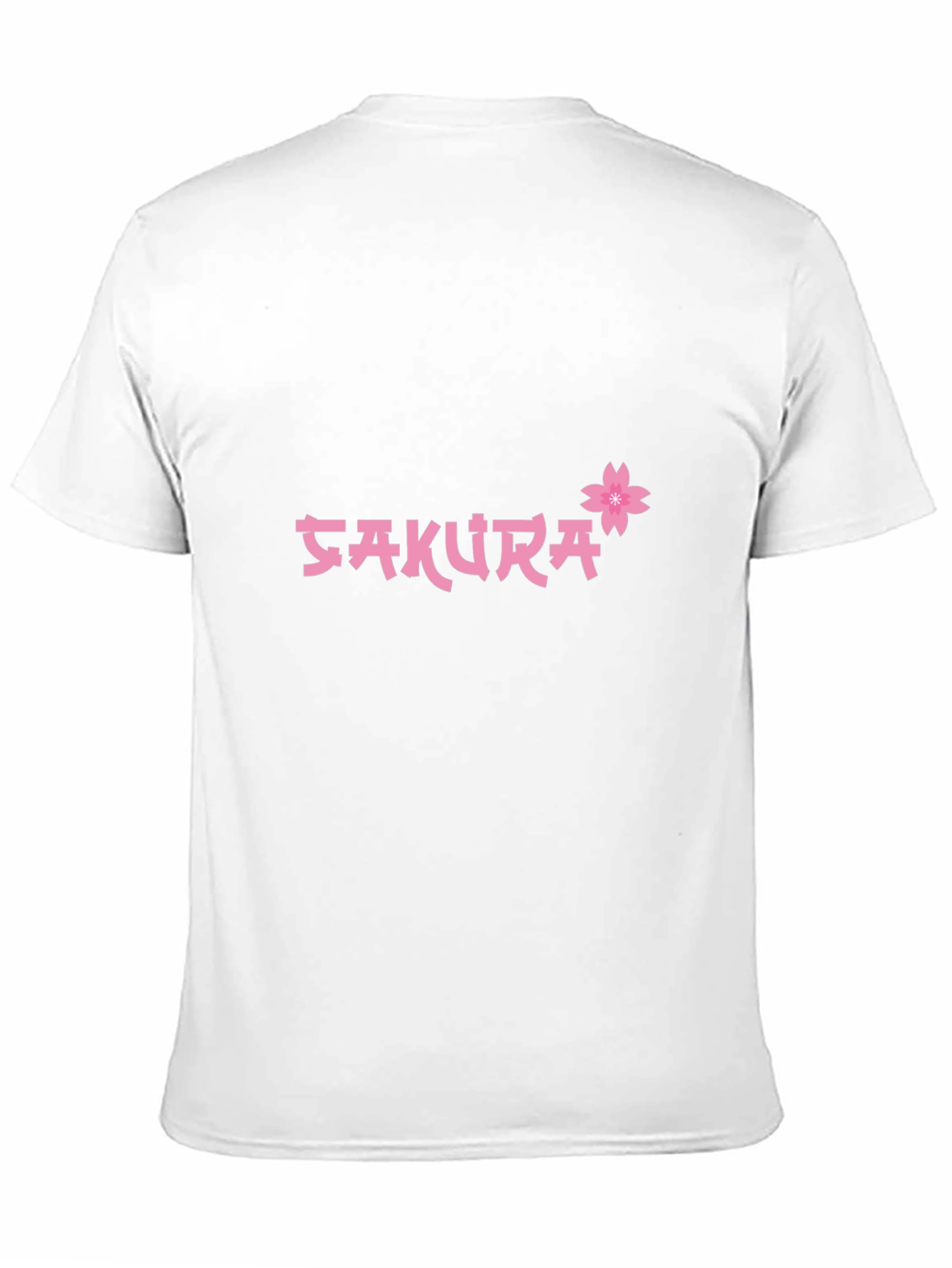 Black Sakura Cherry Blossom Graphic T-Shirt view 11