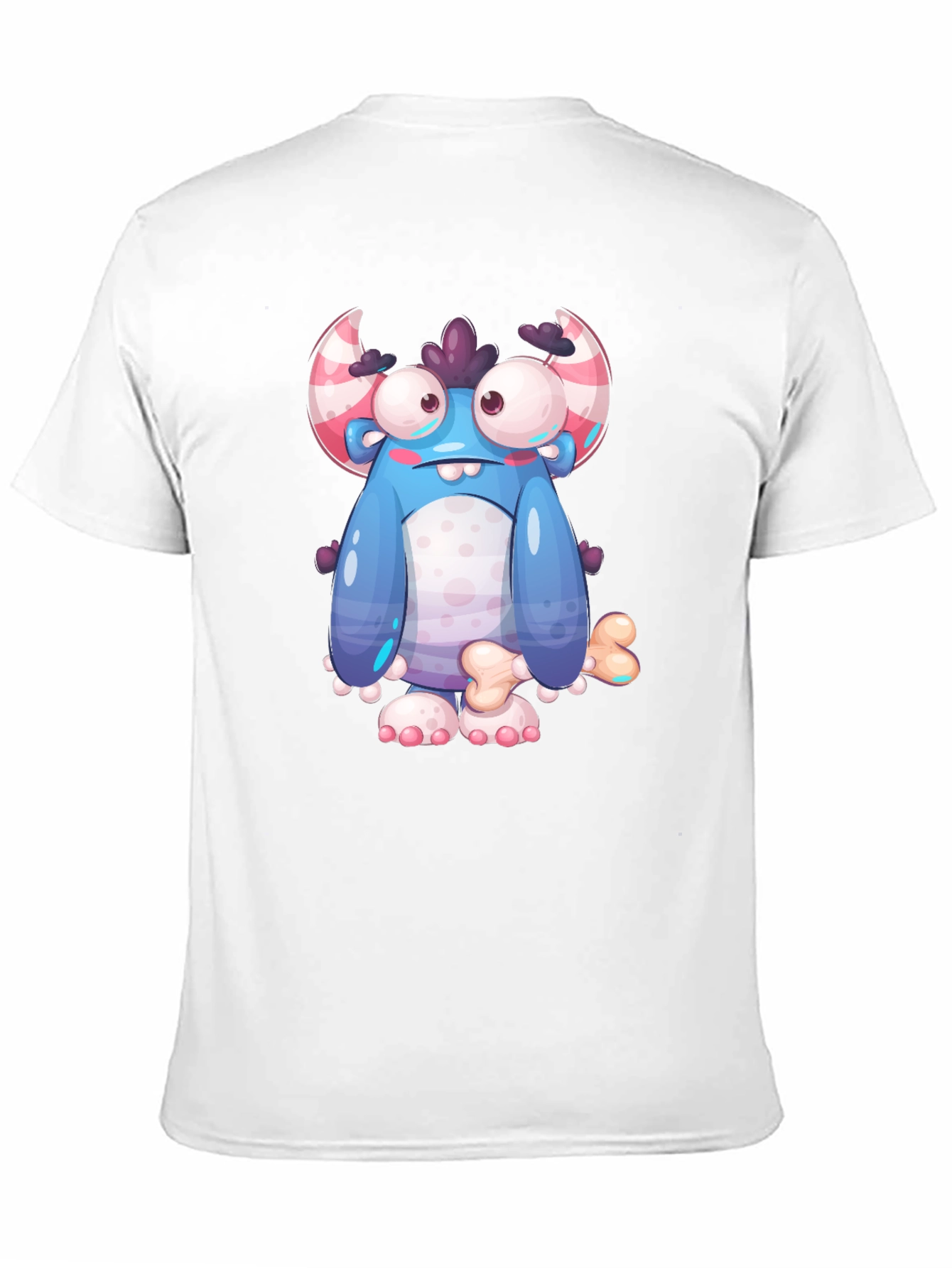 Black Monster Graphic Black T-Shirt for Men view 11