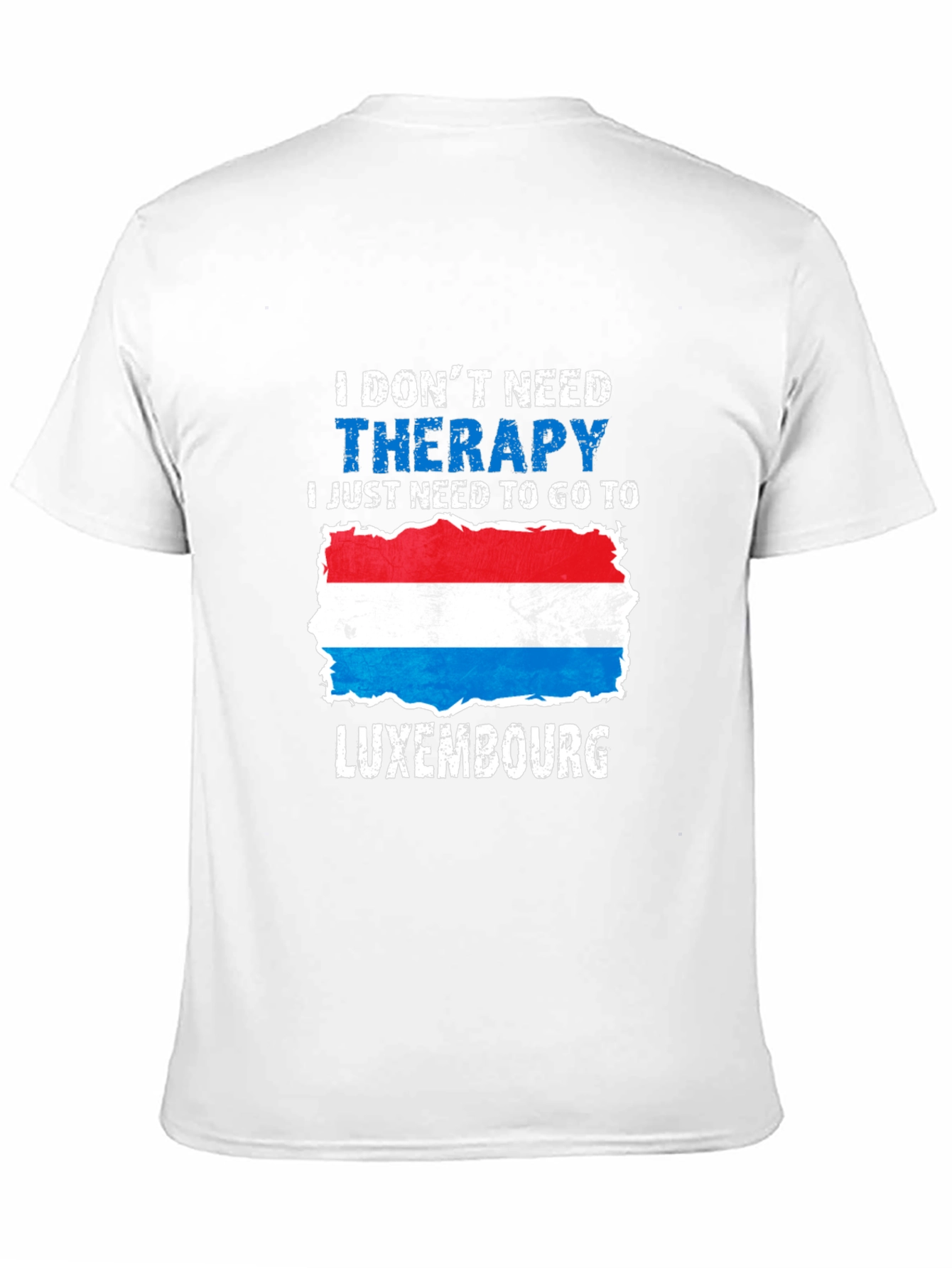 Black Luxembourg Therapy T-Shirt - Travel Souvenir view 11