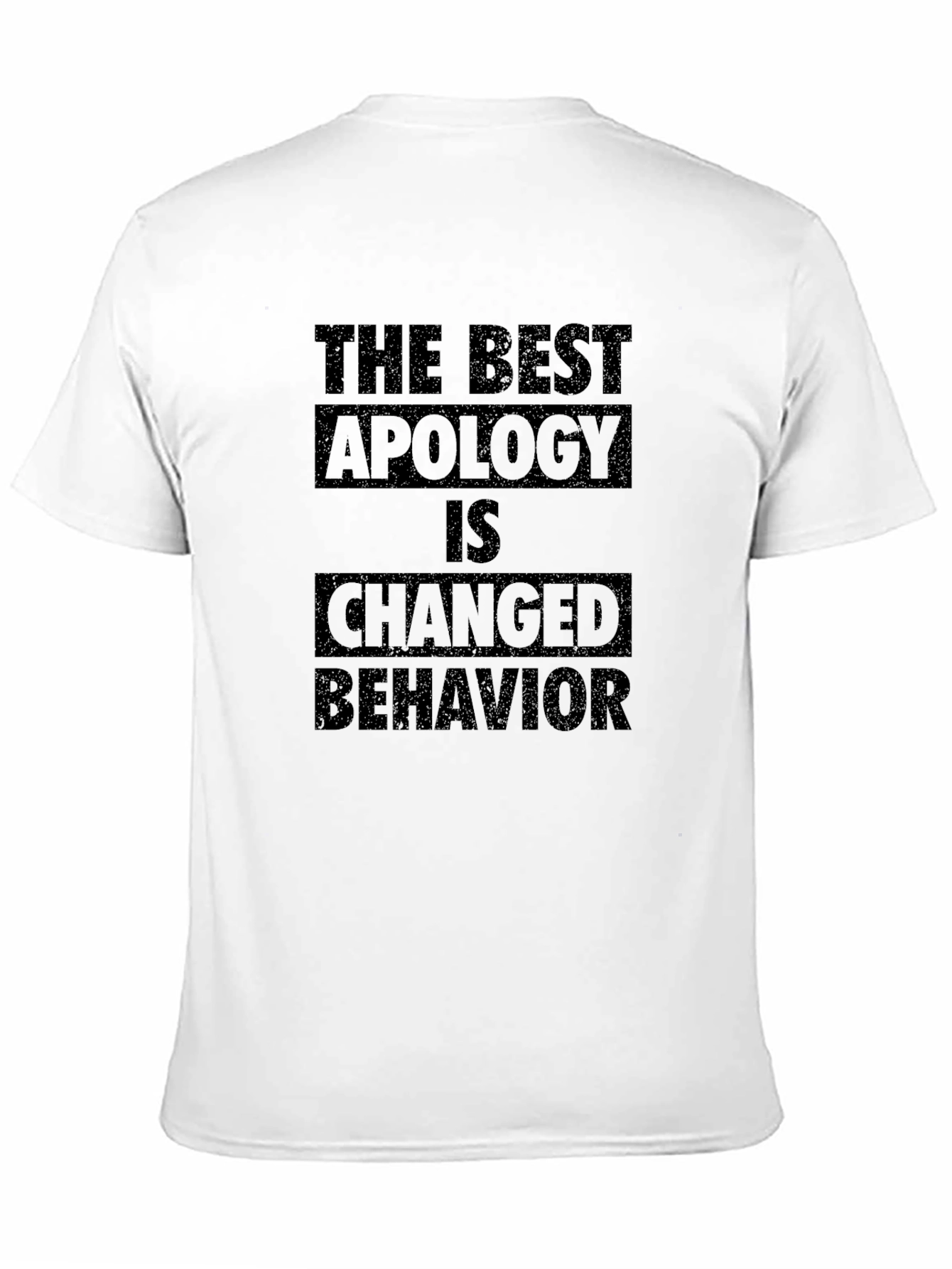 Black Changed Behavior T-Shirt view 11