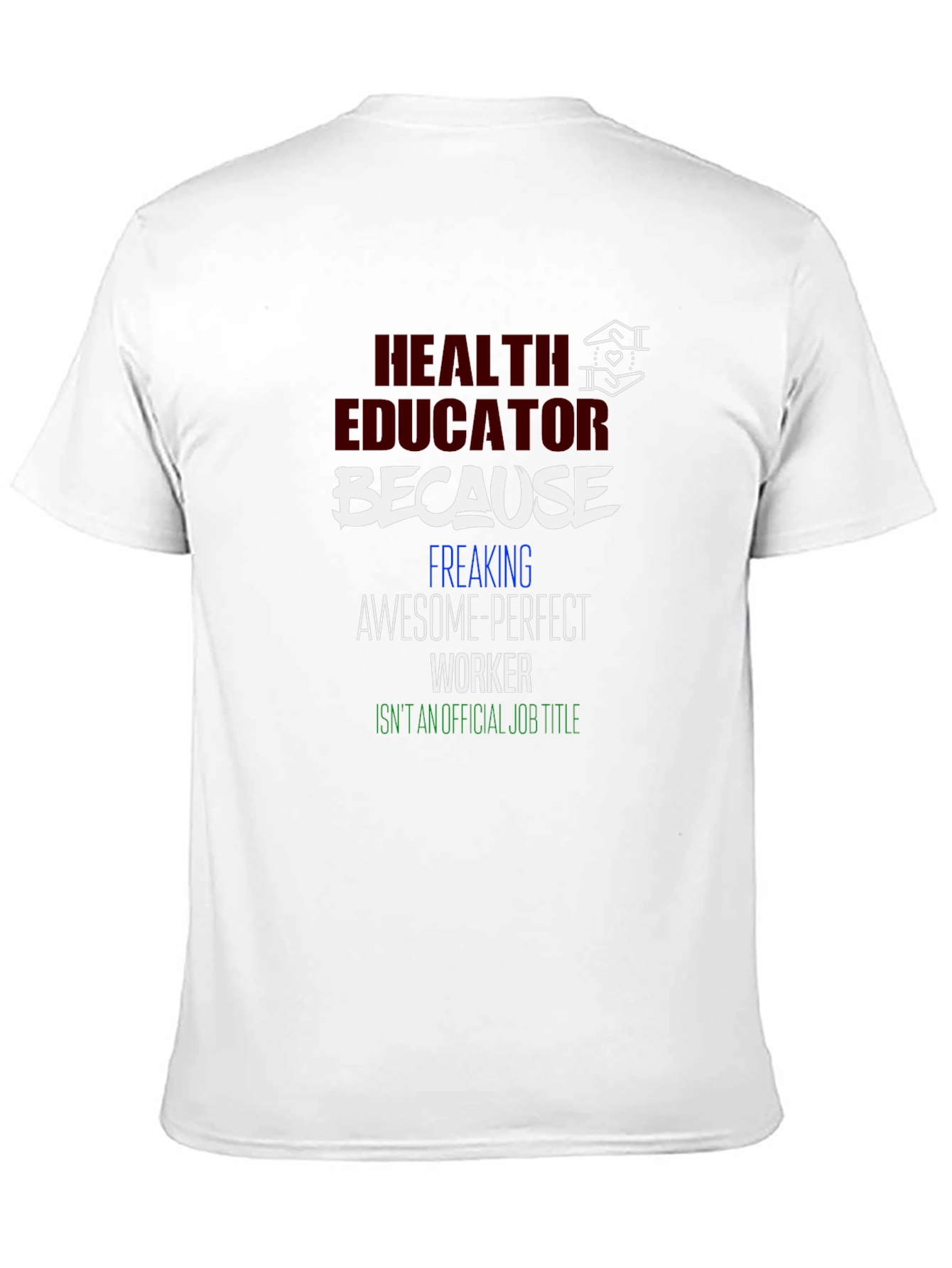 Black Health Educator Novelty Graphic Tee view 11