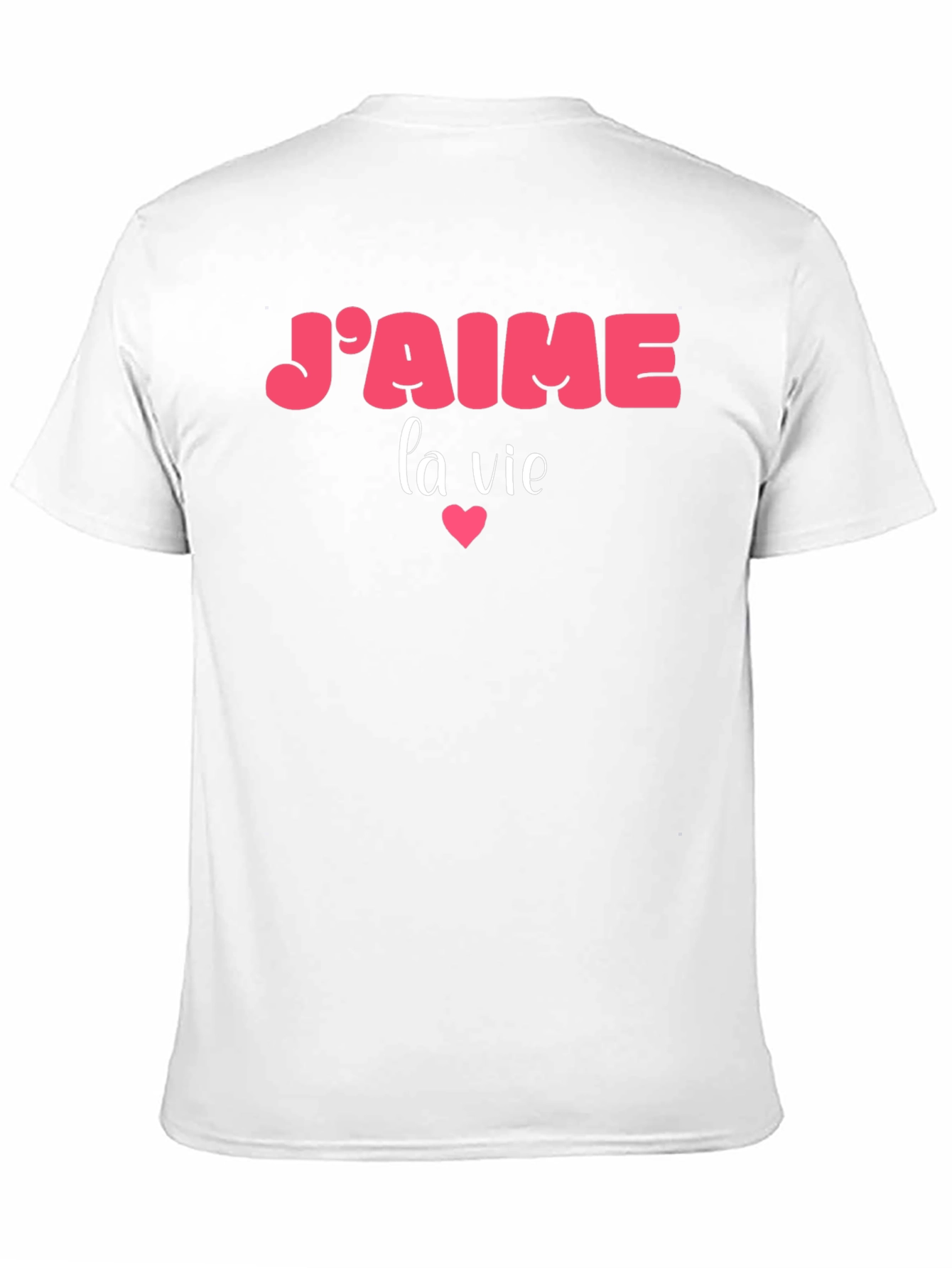 Black J'aime la vie Graphic T-Shirt - Black view 11