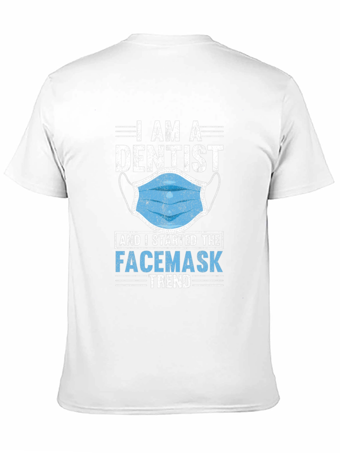 Black Dentist Facemask Trend T-Shirt view 11