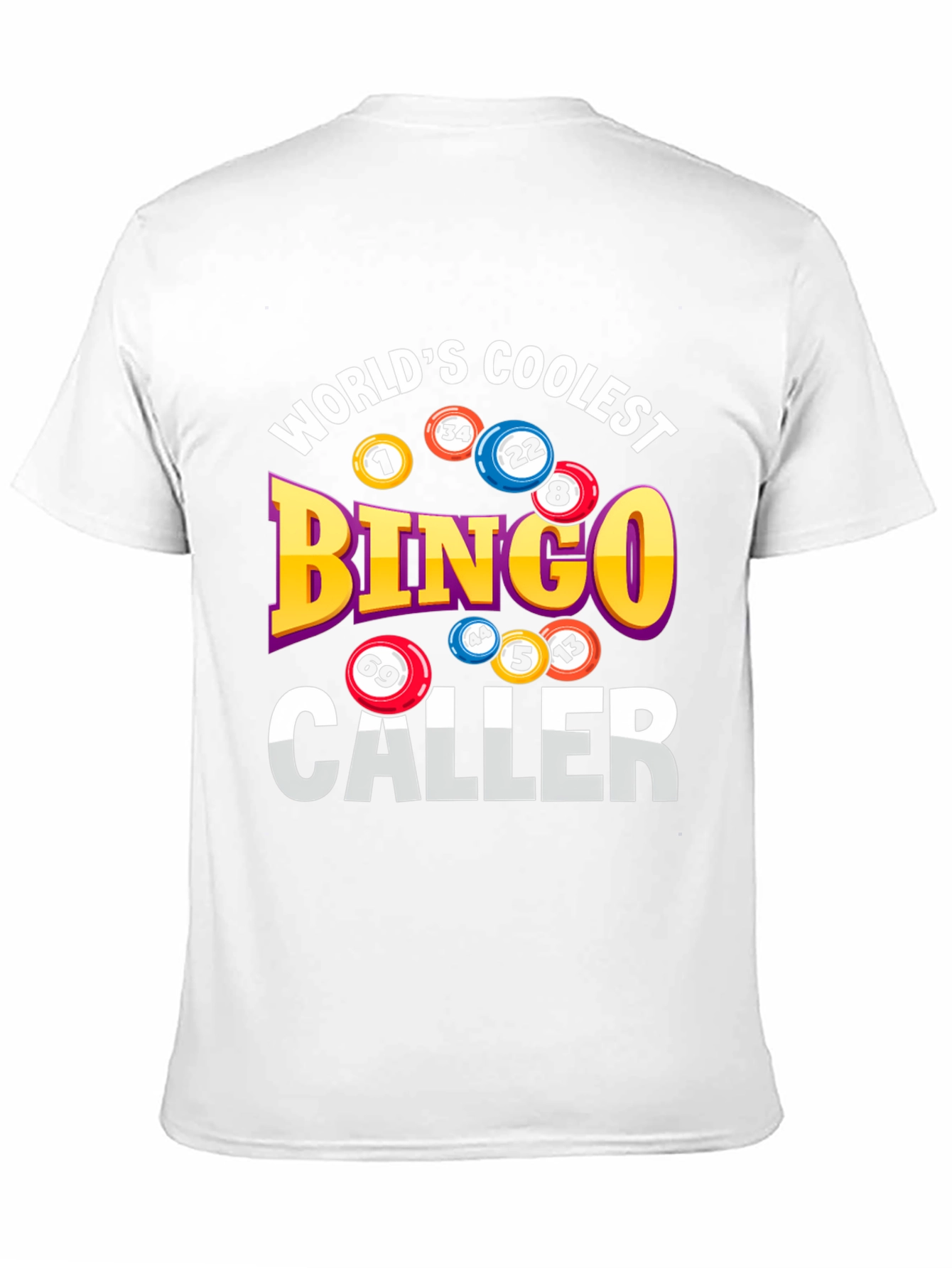 Black World's Coolest Bingo Caller Graphic Tee view 11