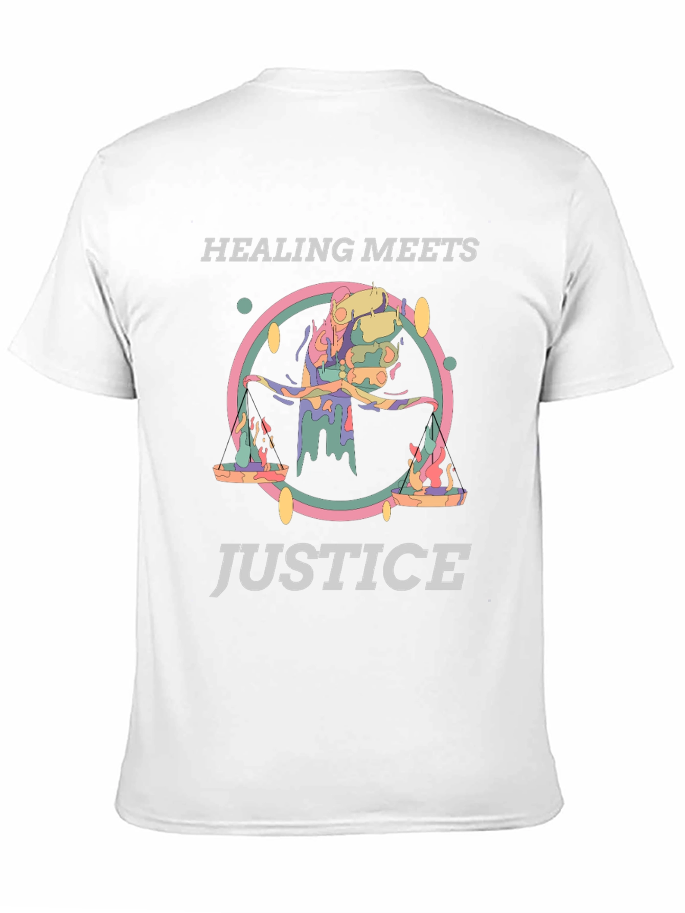 Healing Meets Justice Graphic Tee - Unisex - 11
