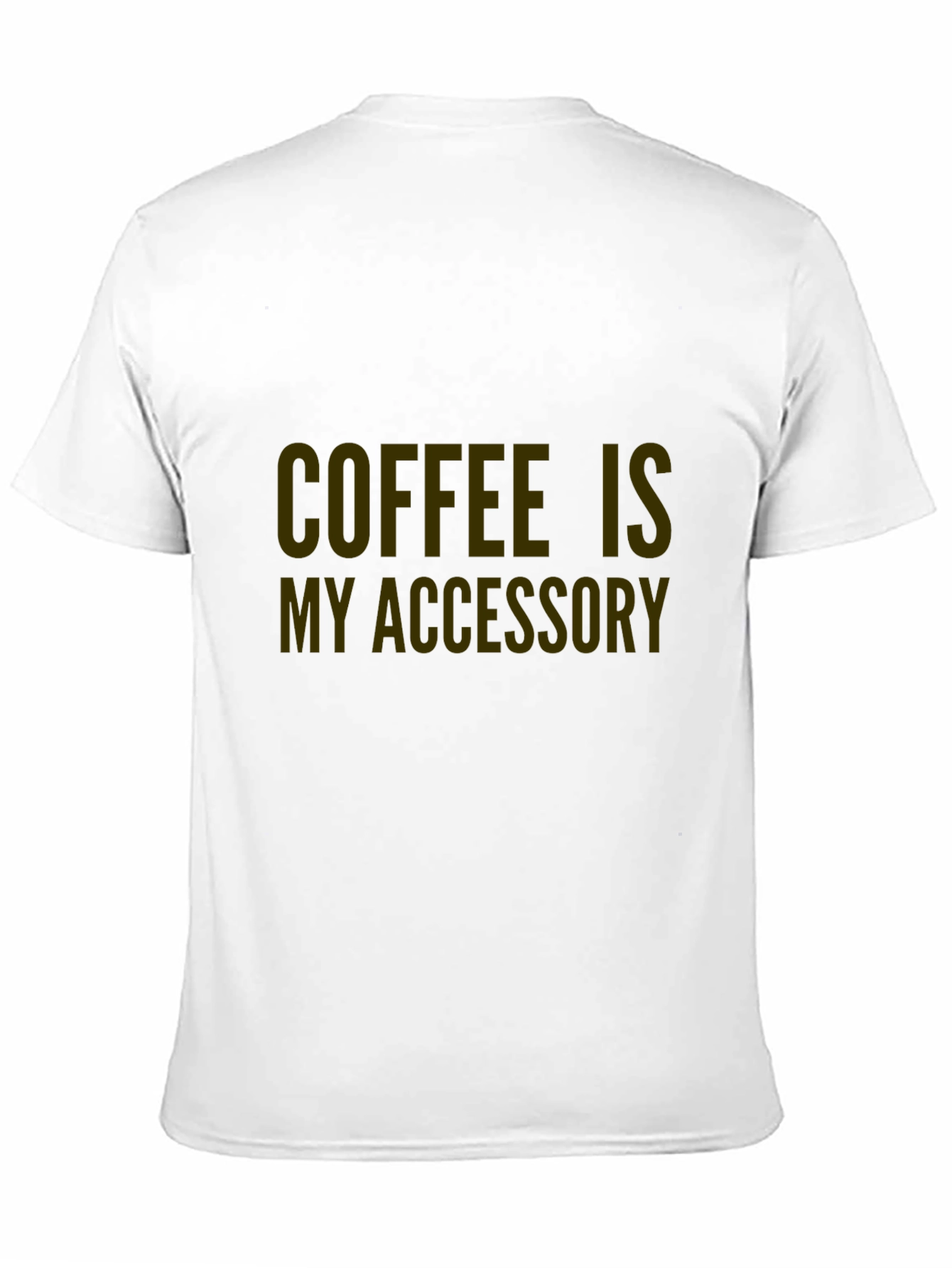 Black Coffee Is My Accessory Graphic Tee - Unisex view 11