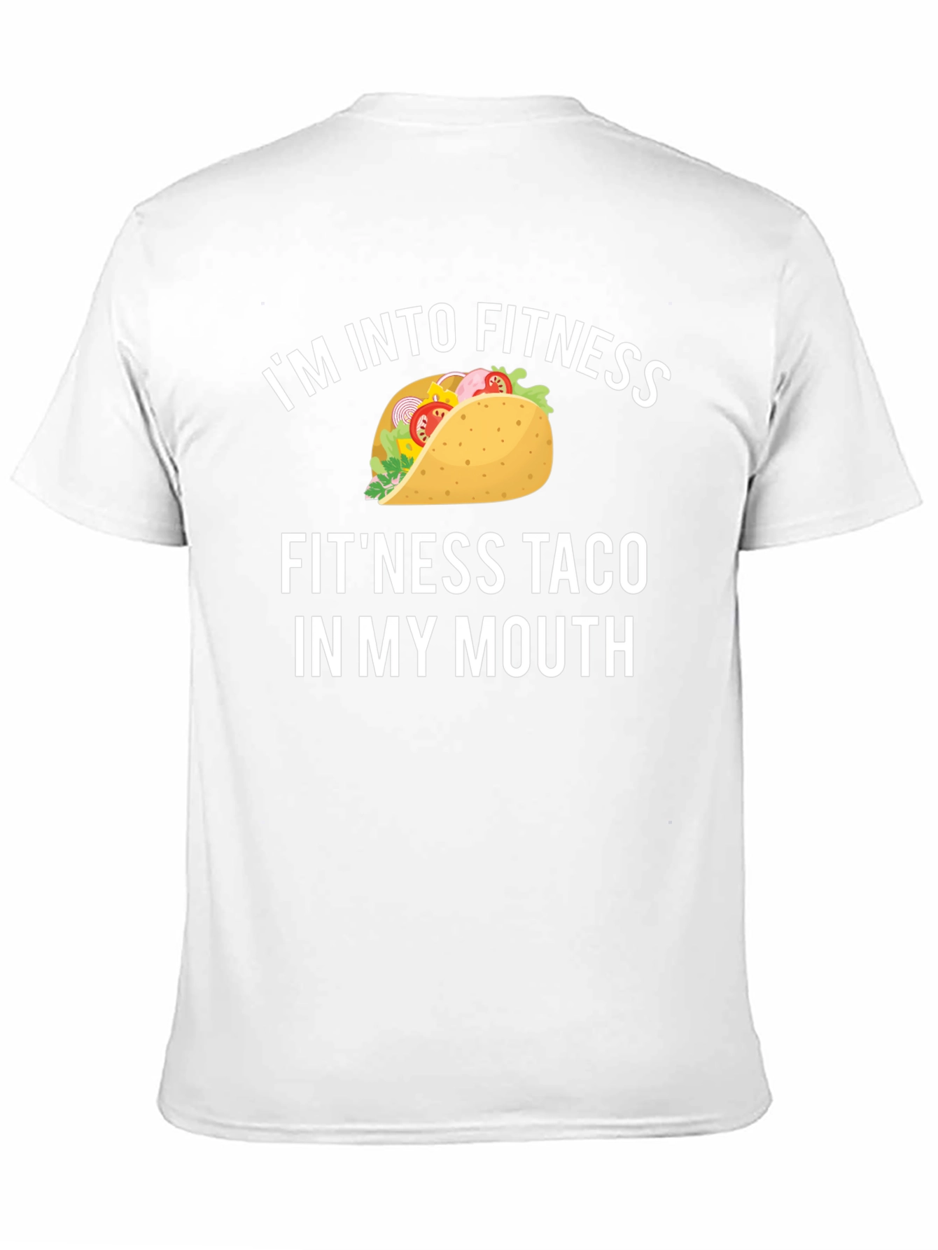 Black Fitness Taco Graphic T-Shirt view 11