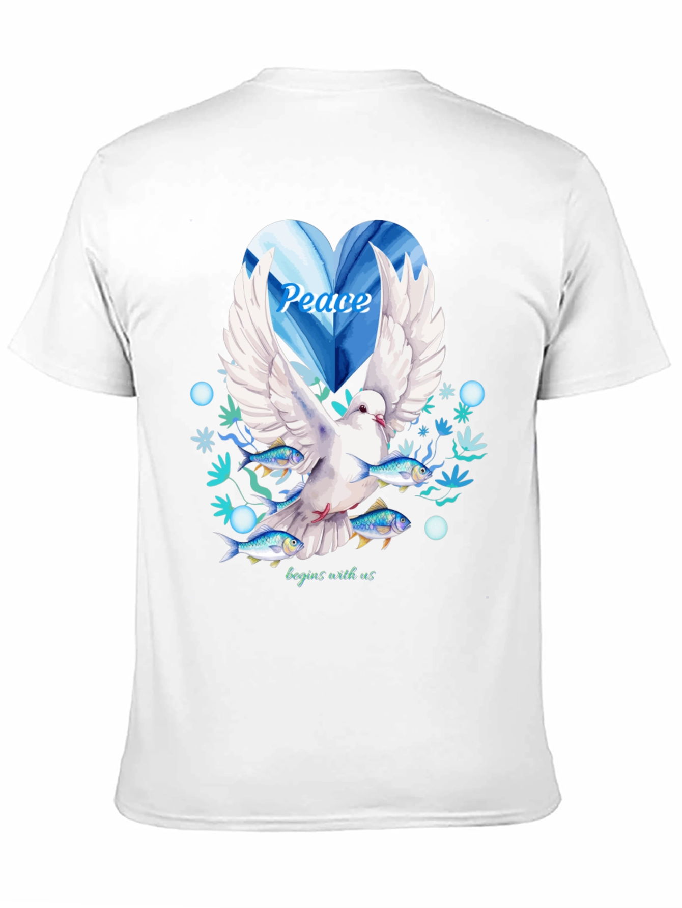 Black Peace Dove Graphic Tee - Begins With Us view 11