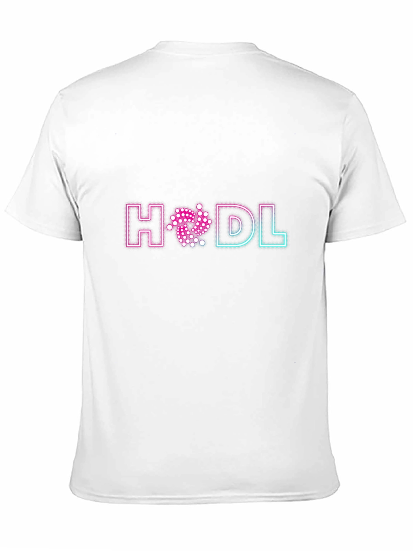 Black HODL Crypto T-Shirt - Neon Style view 11