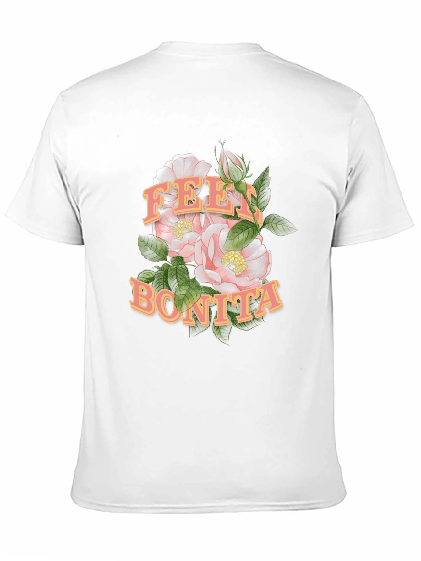 Black Feel Bonita Black Graphic T-Shirt view 11