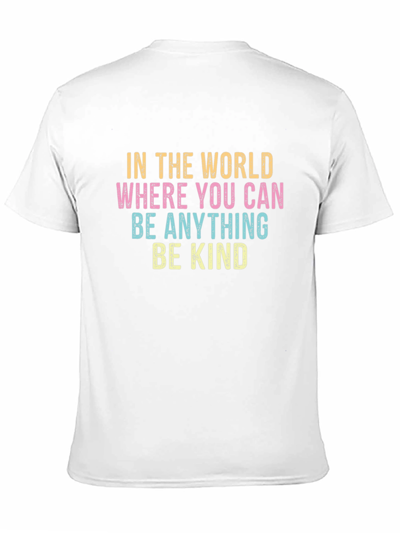 Black Be Kind Graphic T-Shirt - Motivational Tee view 11