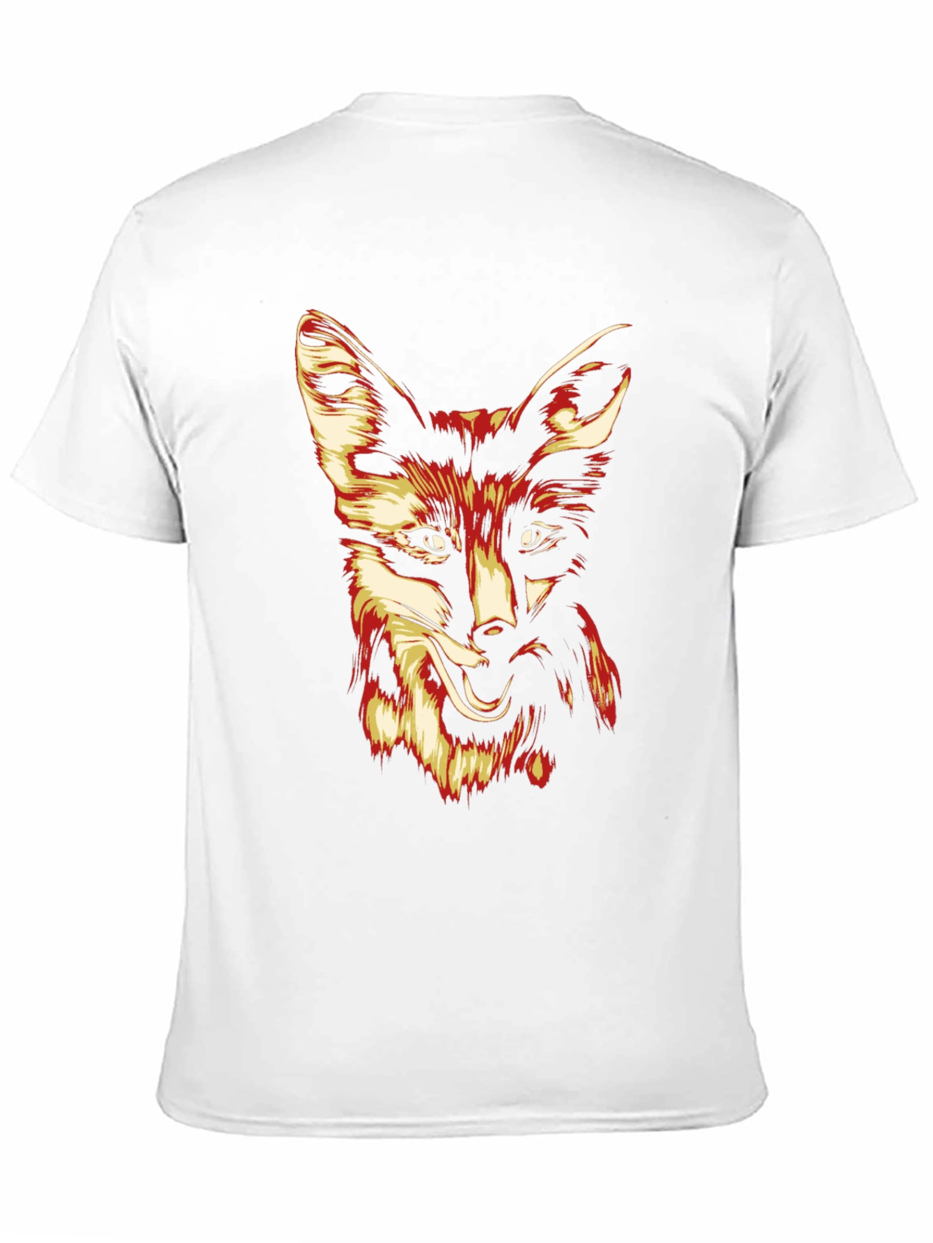 Black Fox Graphic Print Tee - Stylish Men's Black T-Shirt view 11