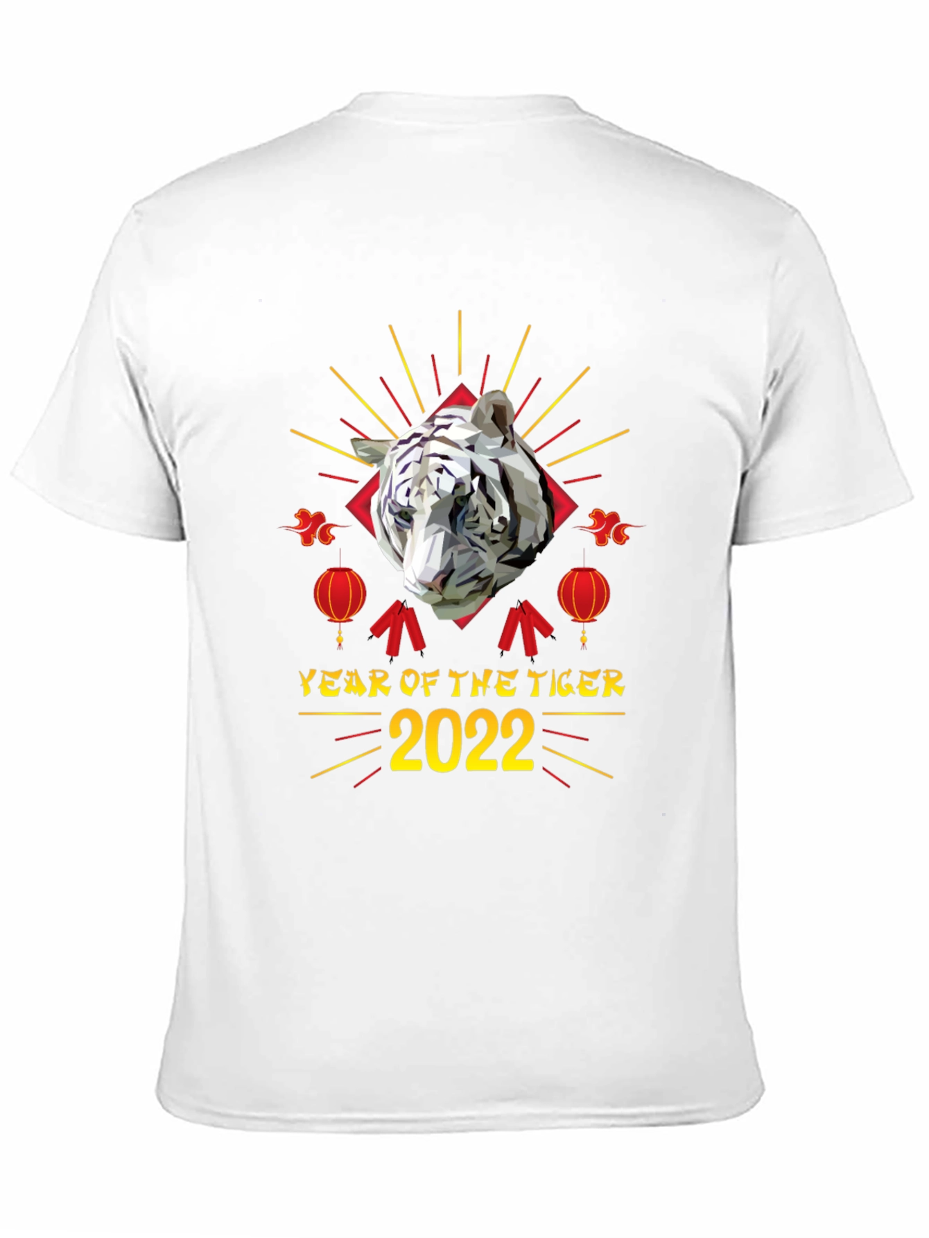 Black Year of the Tiger 2022 Graphic Tee view 11