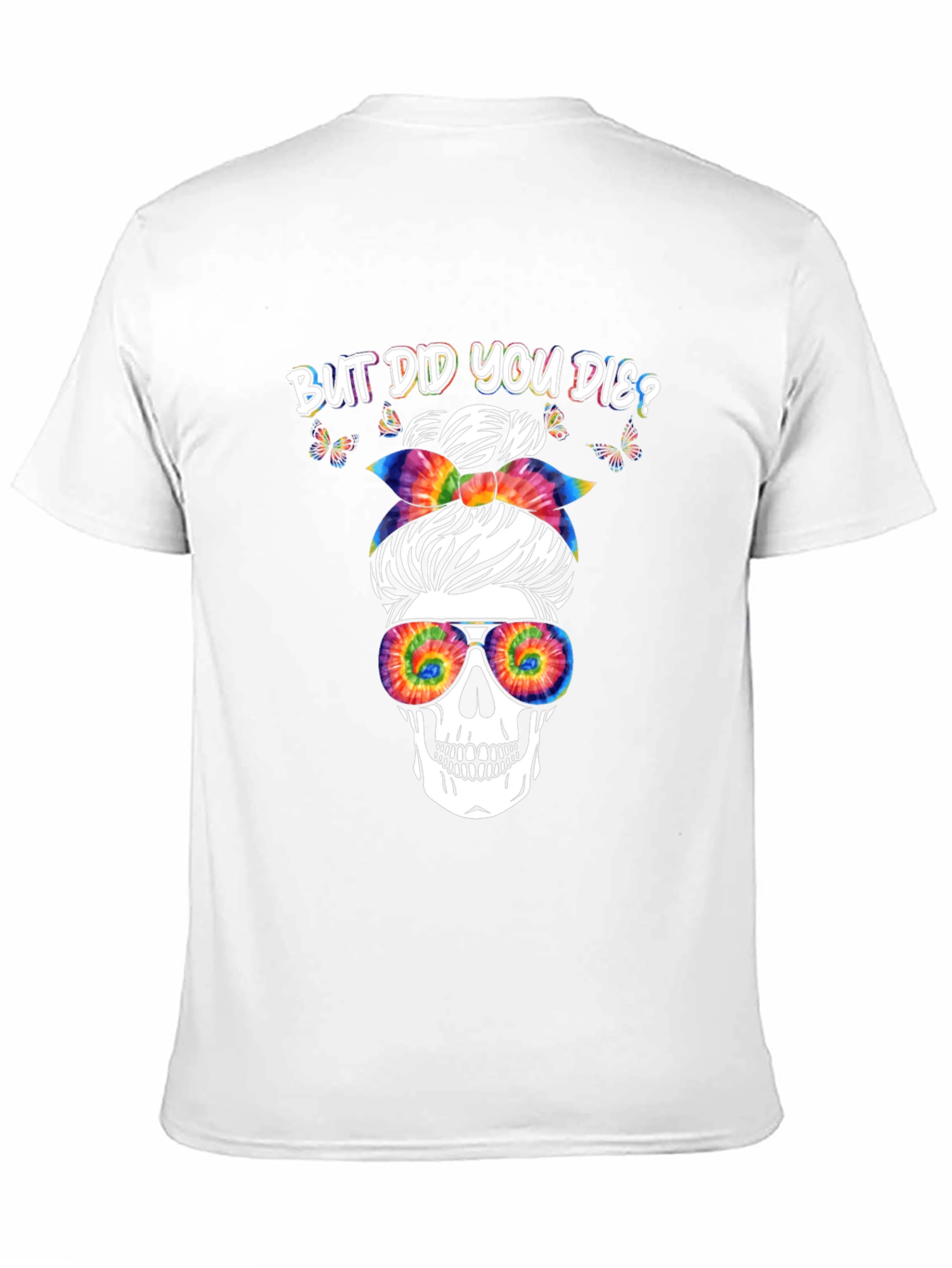 Black But Did You Die? Skull Graphic Tee view 11