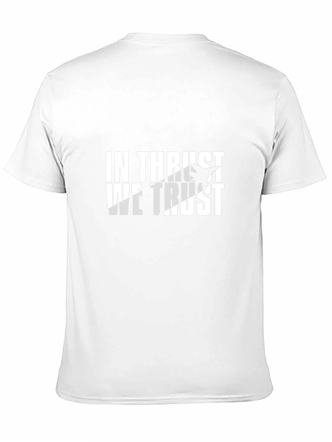 Black In Thrust We Trust Graphic Tee - Black T-Shirt view 11