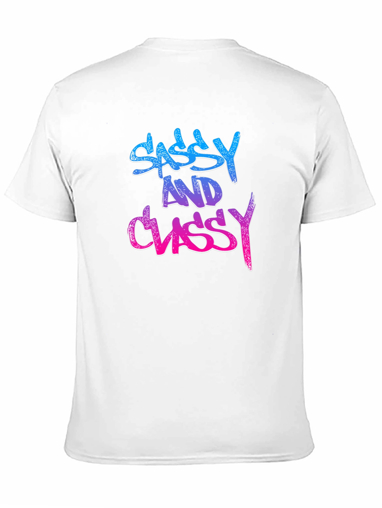 Black Sassy and Classy Black Graphic Tee view 11