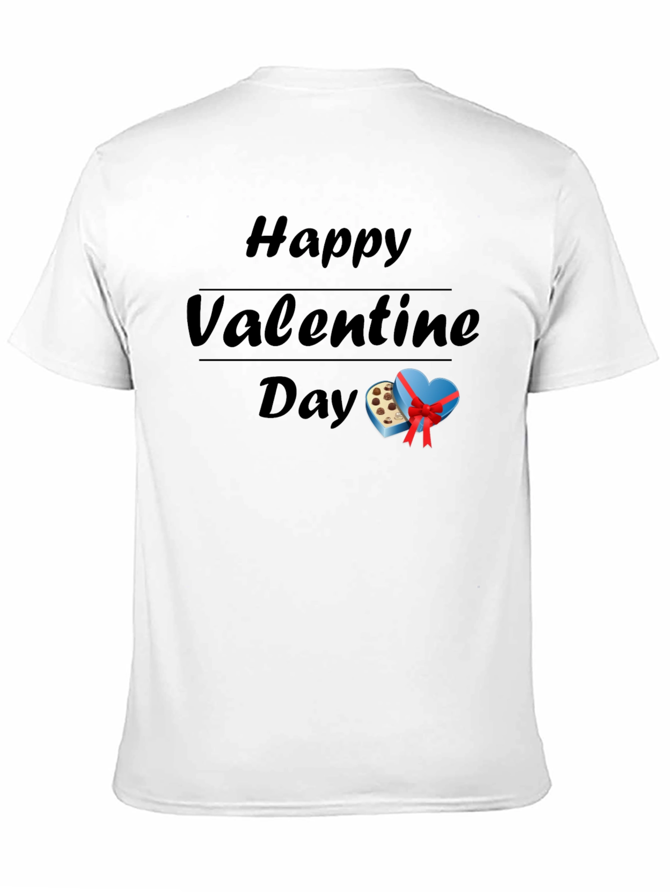 Black Happy Valentine's Day Graphic Tee view 11