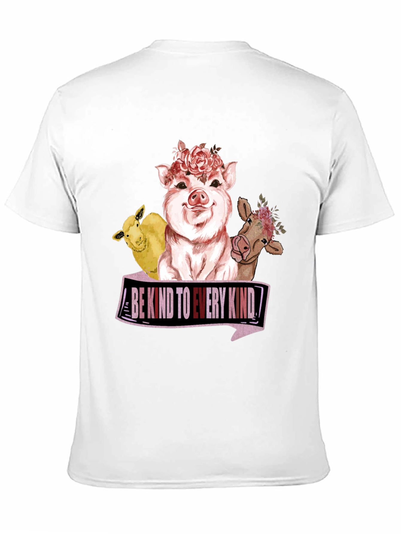 Black Be Kind To Every Kind Graphic Tee view 11