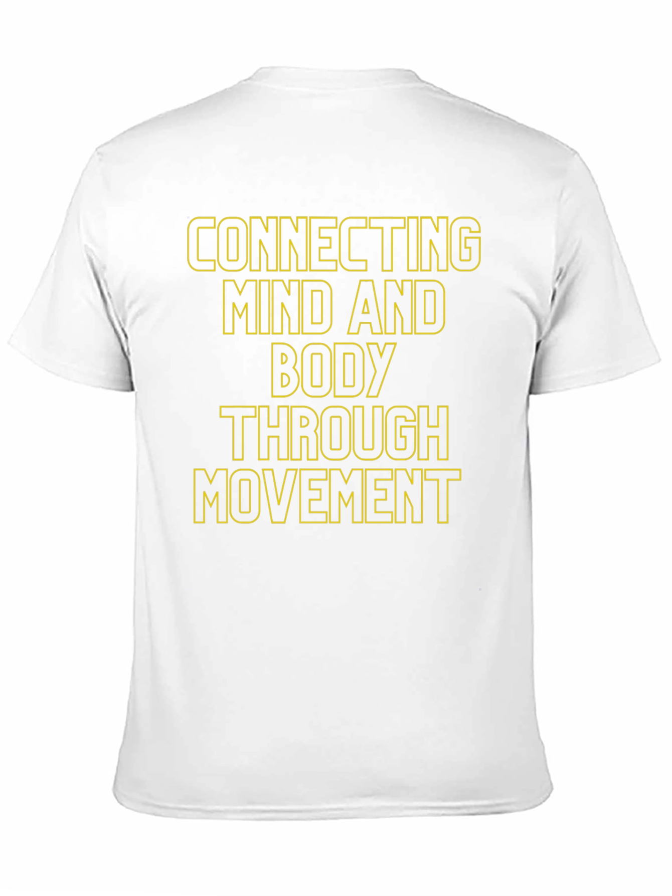 Black Connecting Mind Body Movement Tee view 11