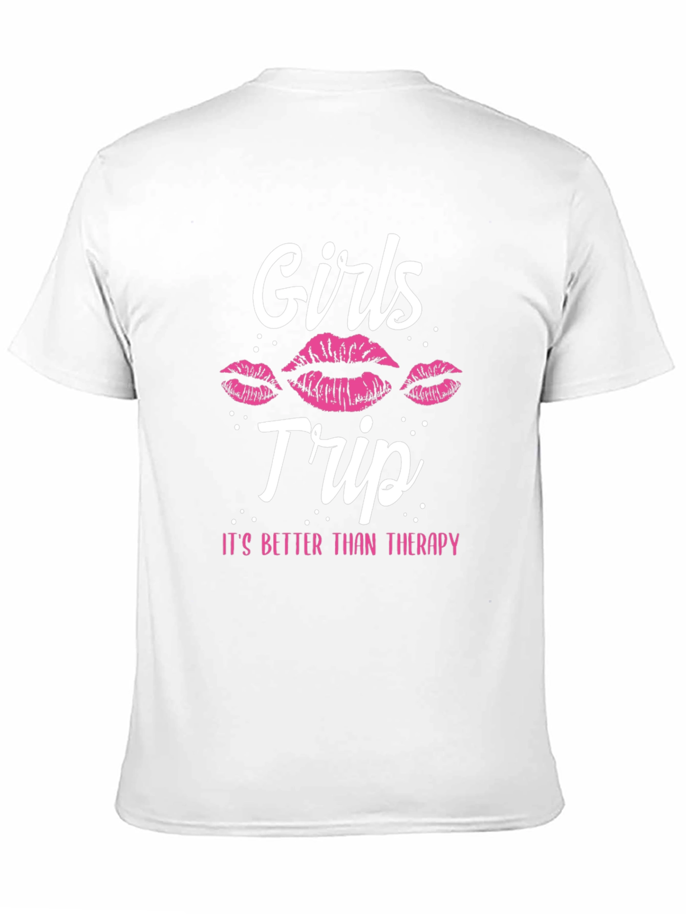 Black Girls Trip Therapy T-Shirt view 11