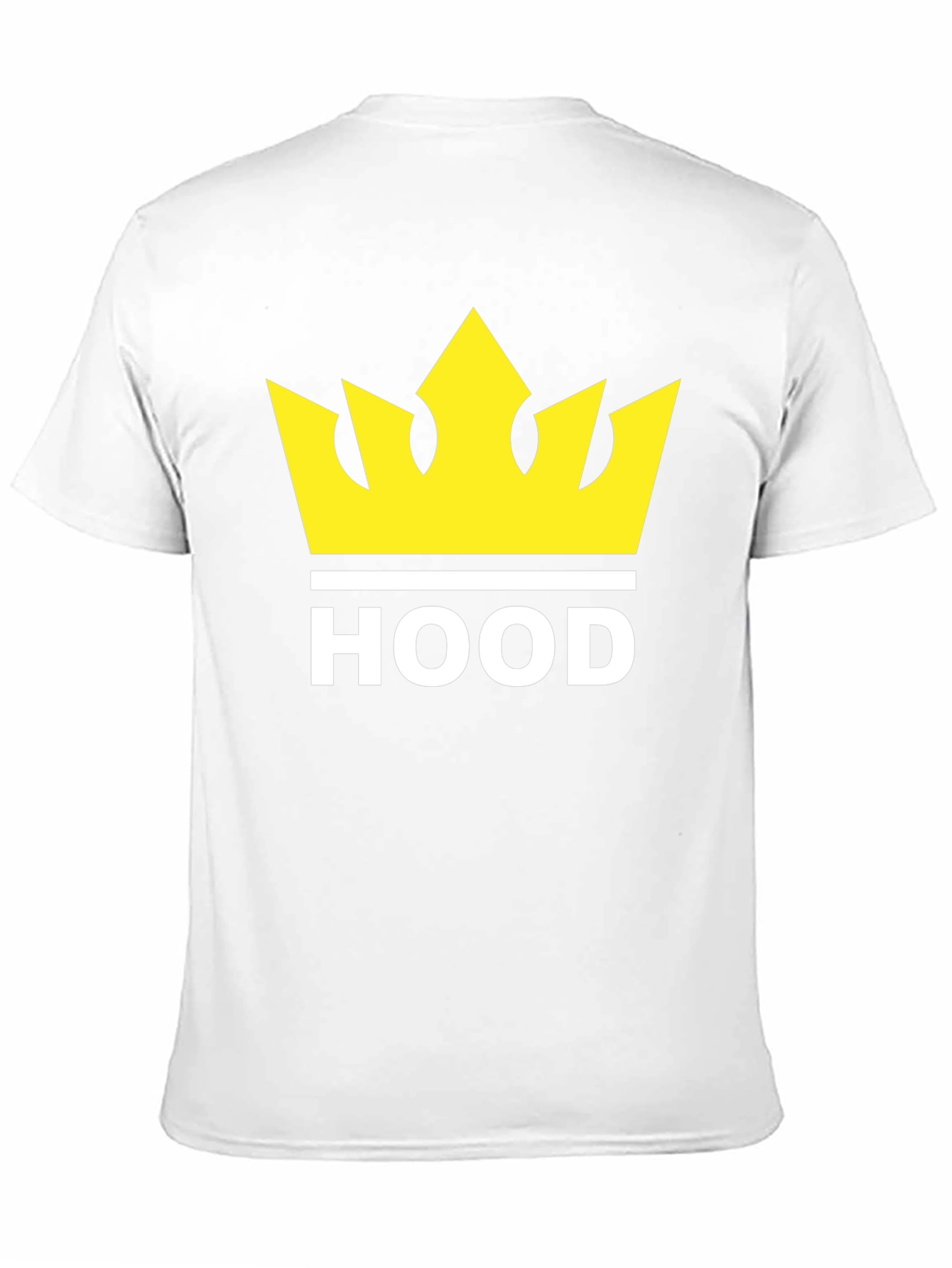 Black HOOD Crown Graphic Print Black T-Shirt view 11