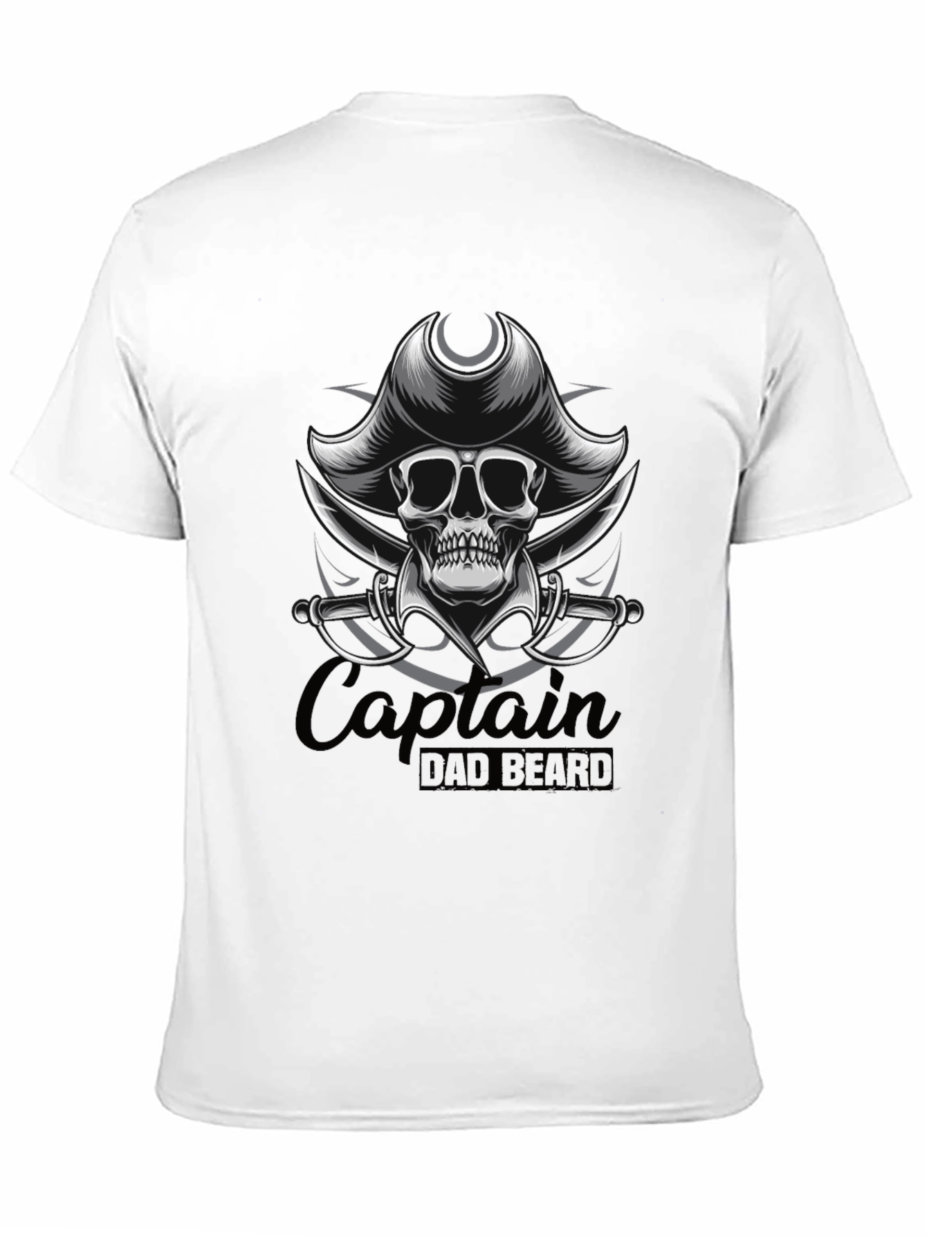 Captain Dad Beard Graphic T-Shirt - 11