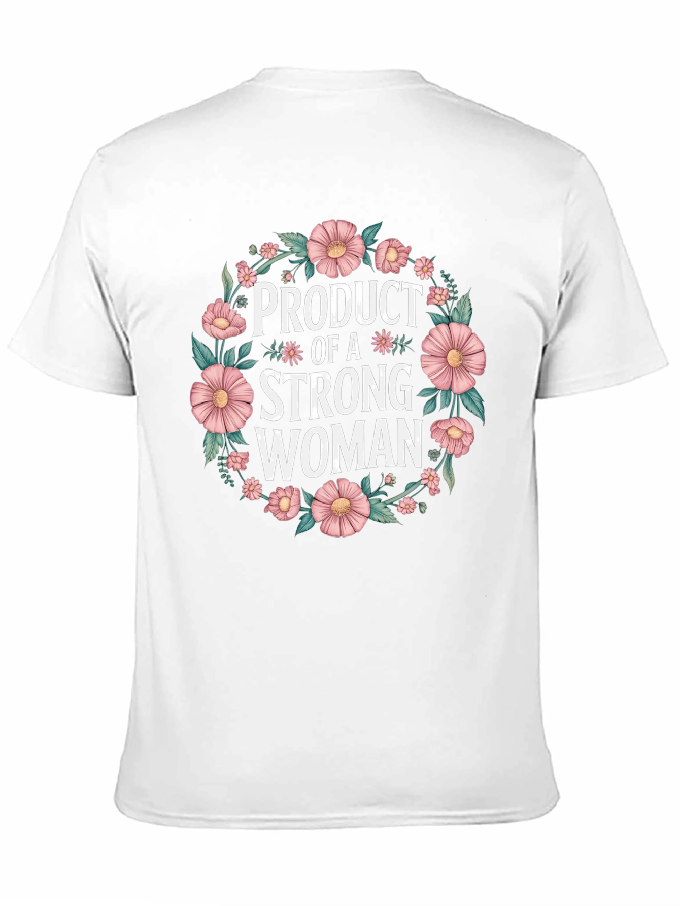 Black Product of a Strong Woman T-Shirt view 11