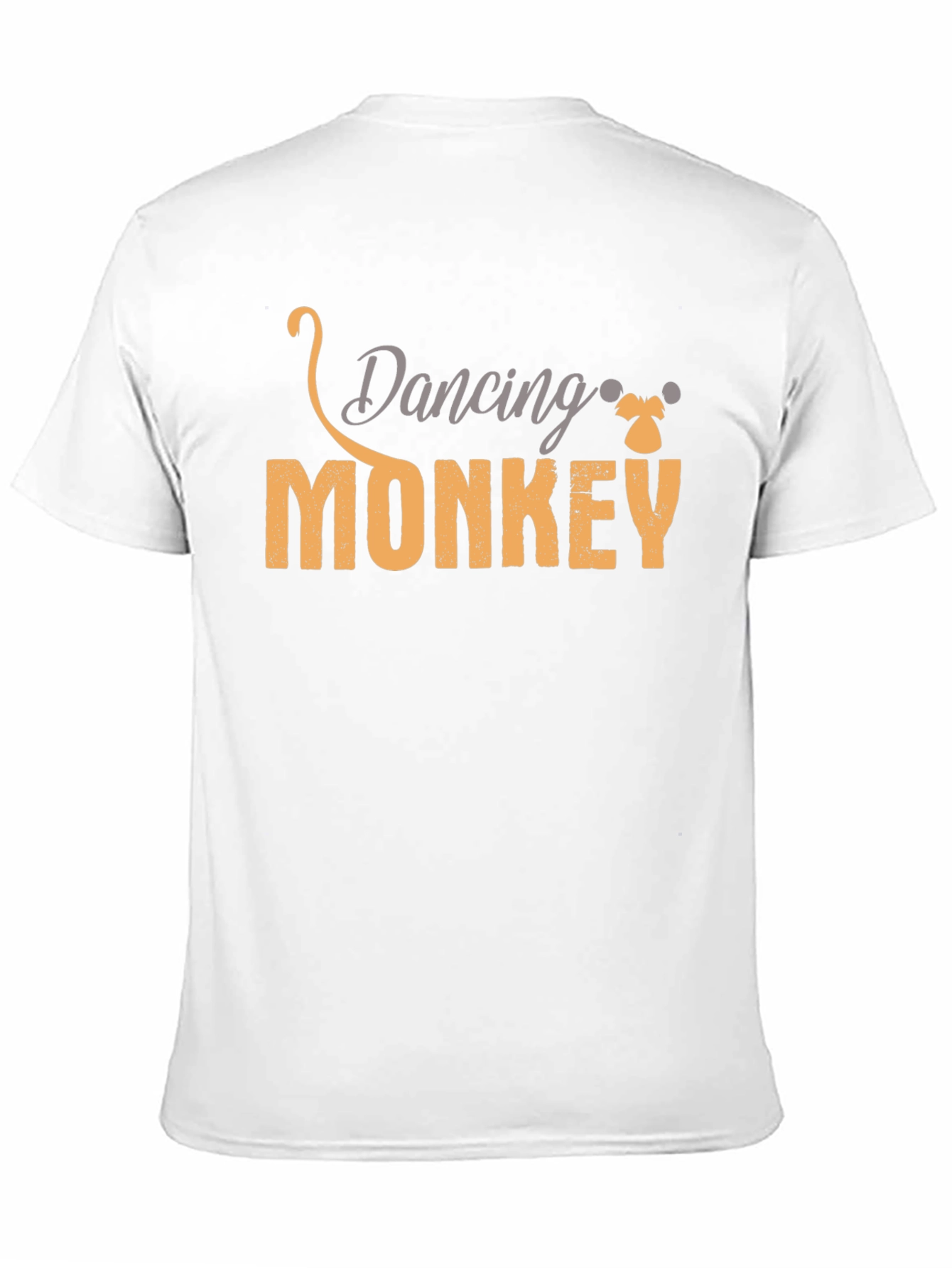Black Dancing Monkey Black T-Shirt view 11