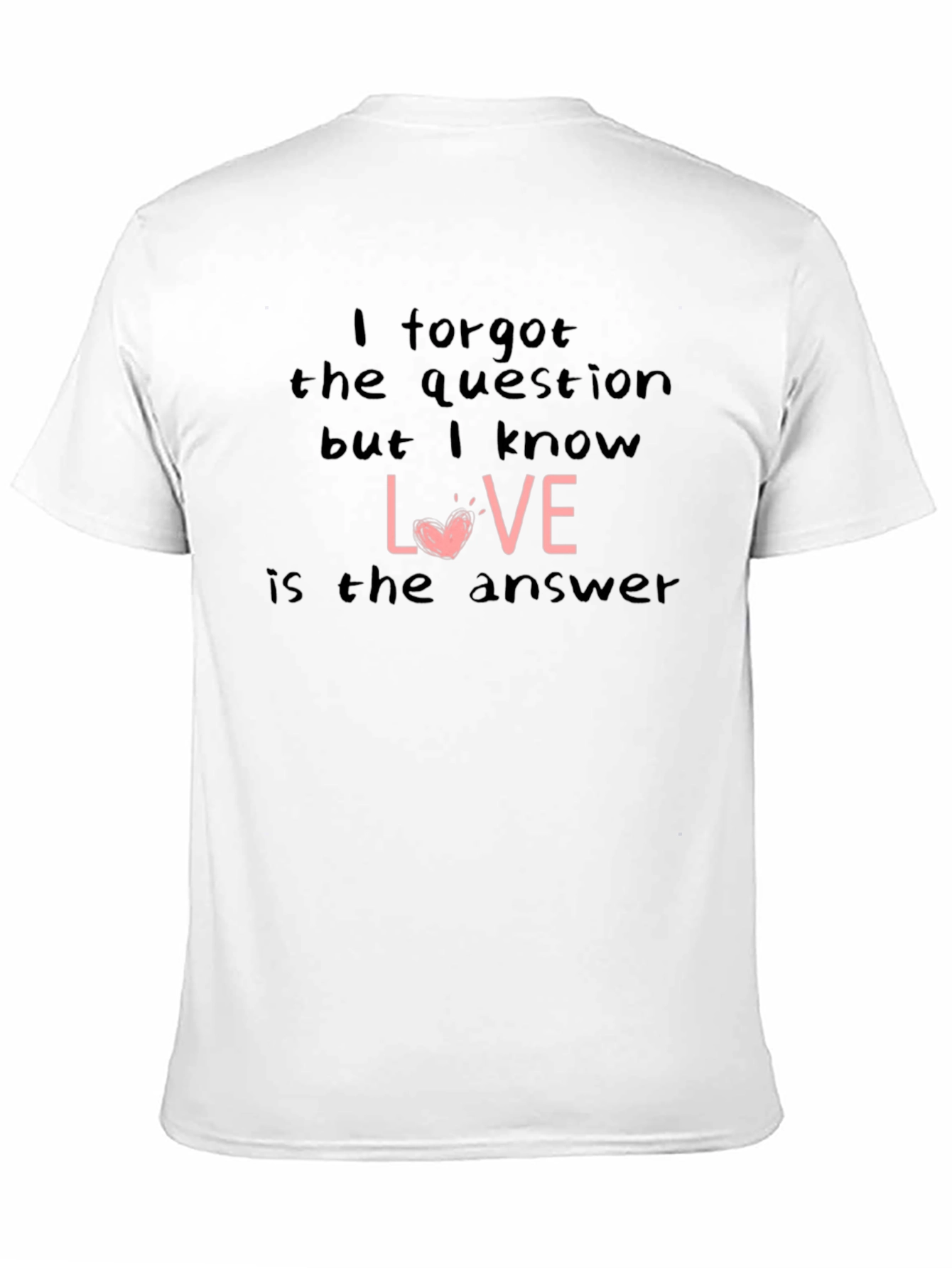 Black Love is the Answer Graphic T-Shirt view 11