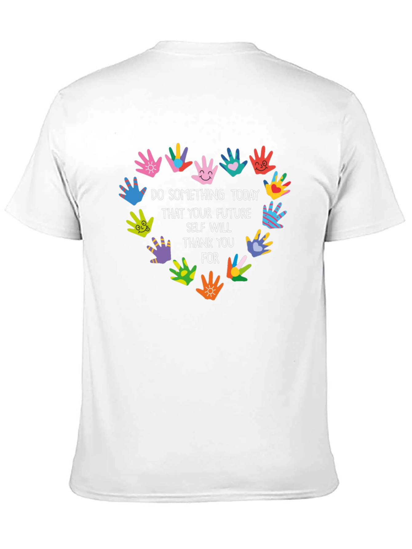 Black Future Self Thank You T-Shirt view 11