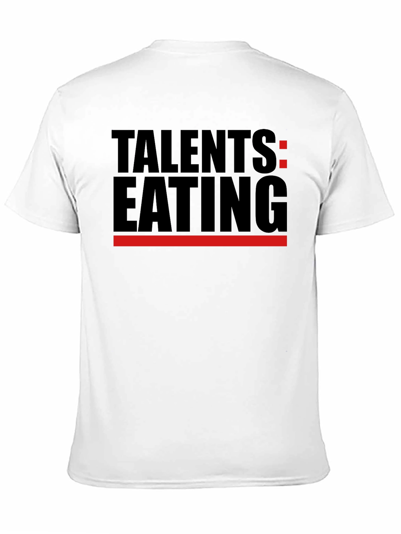 Black Talents Eating Black T-Shirt - Novelty Graphic Tee view 11