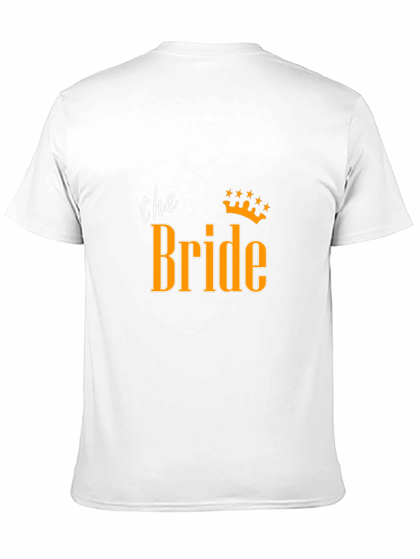 Black The Bride T-Shirt - Wedding Day Apparel view 11