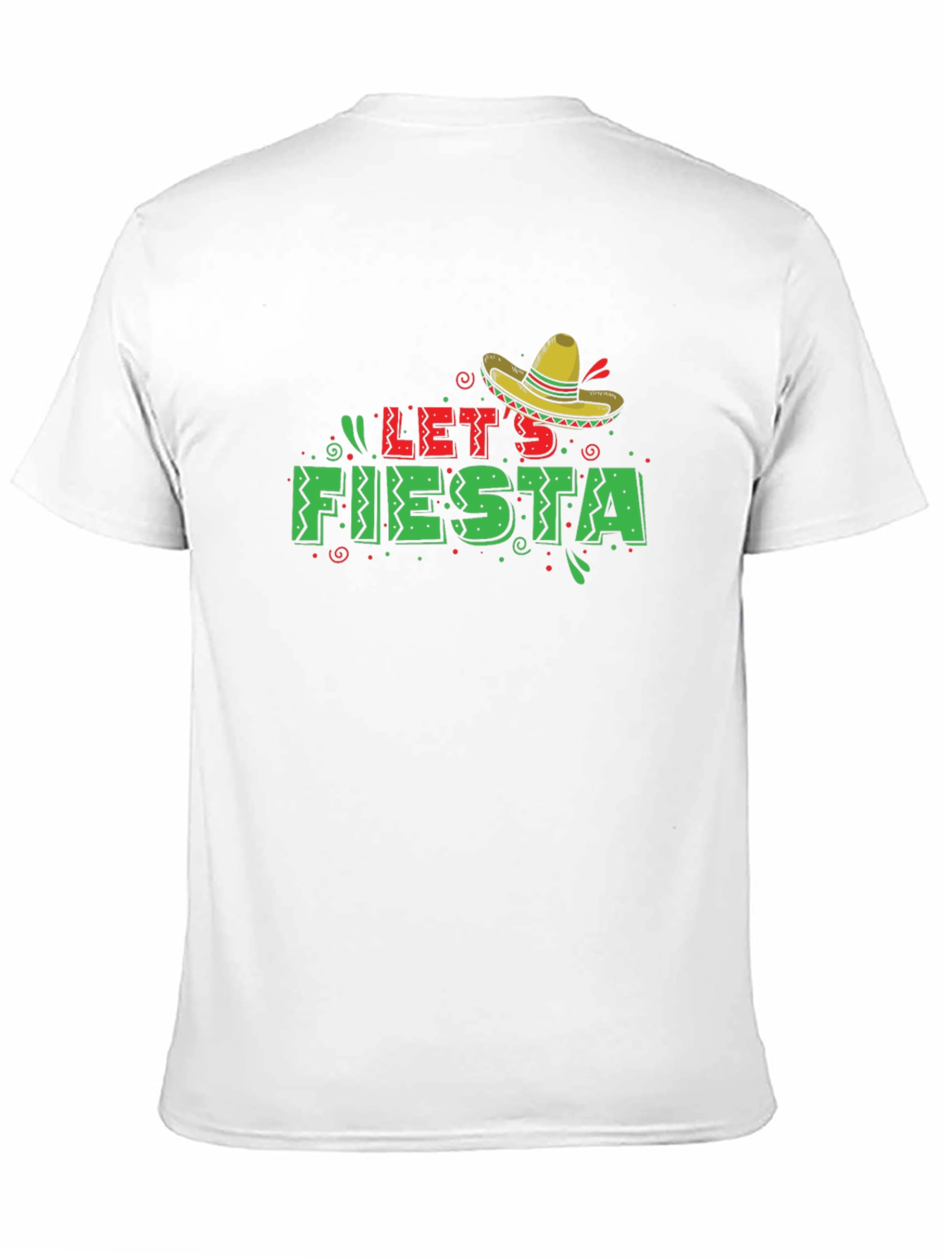 Black Let's Fiesta Graphic T-Shirt - Black view 11