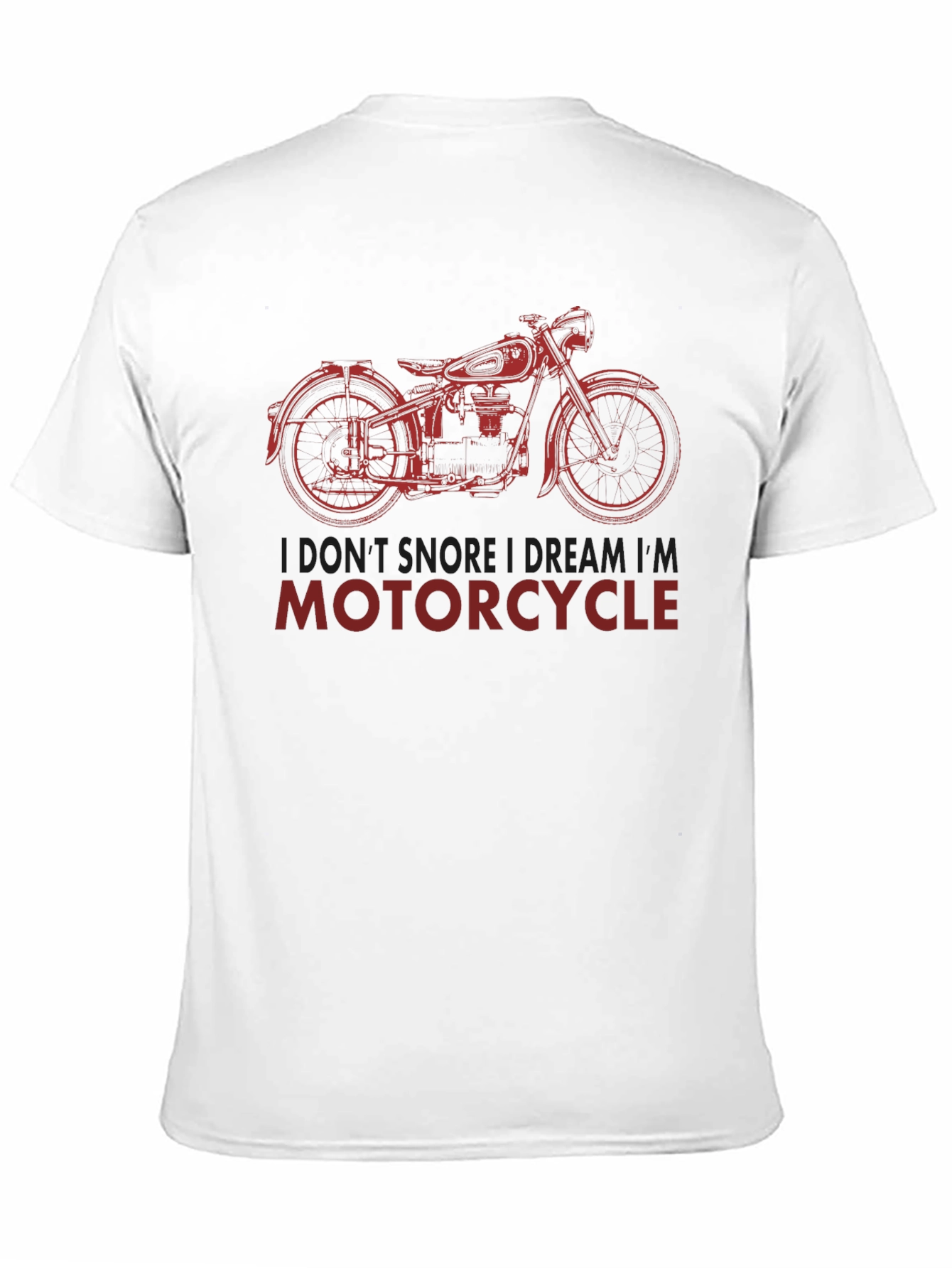 Black Motorcycle Dreamer T-Shirt - Black view 11