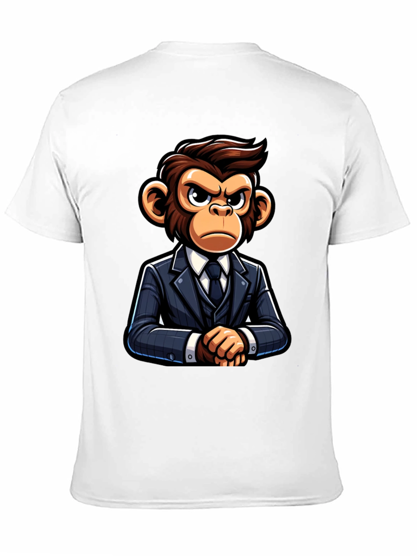 Black Monkey Business T-Shirt - Serious Ape Style view 11