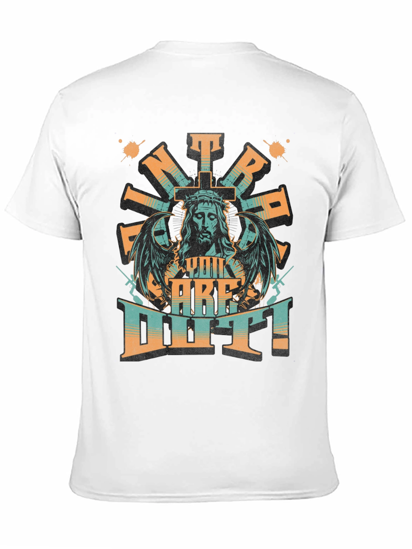 Black Intrepid Faith Graphic T-Shirt view 11