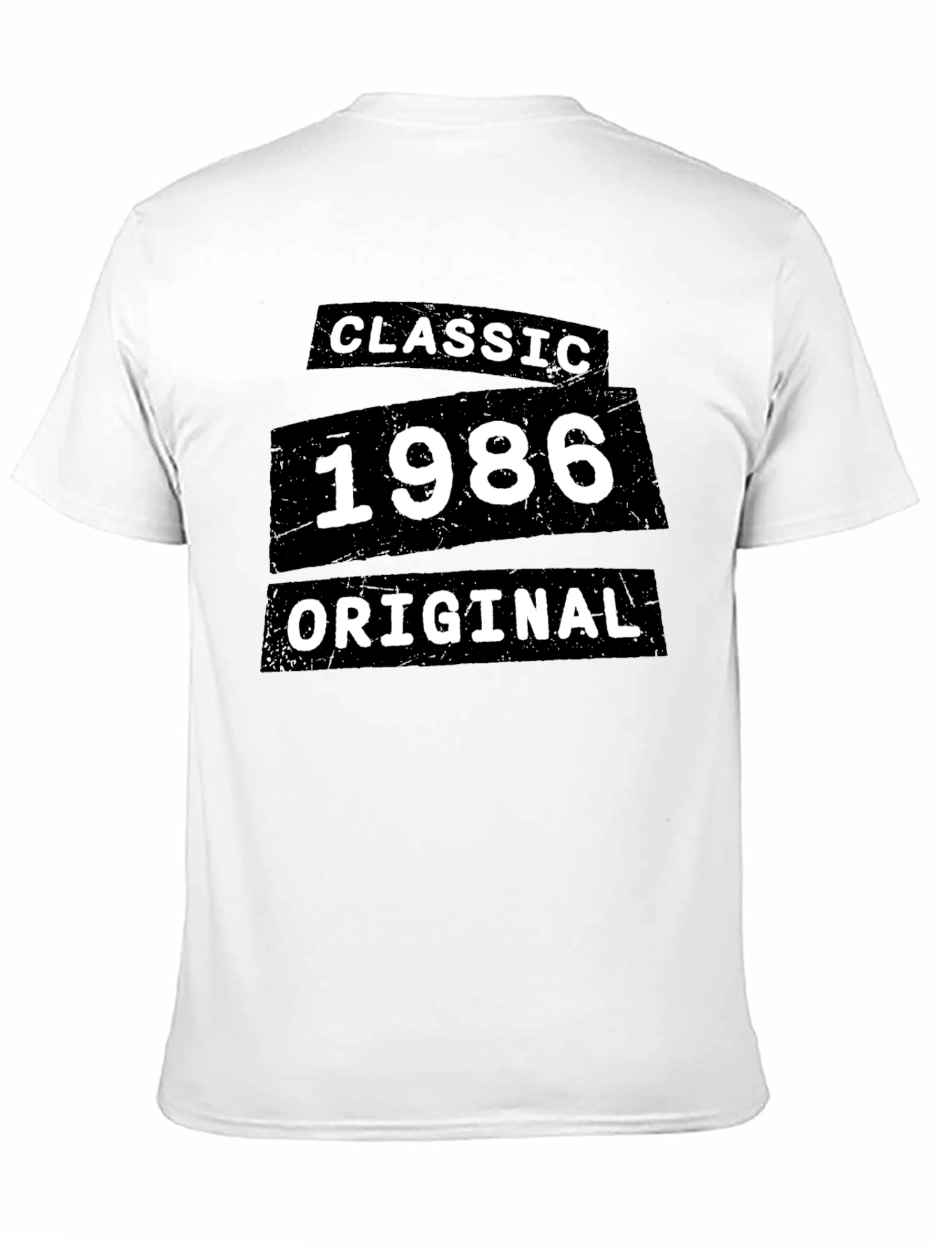 Black Classic 1986 Original Black T-Shirt view 11