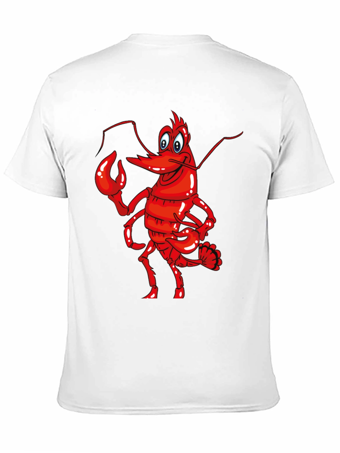 Black Funny Lobster Graphic Tee - Soft Cotton Blend Shirt view 11