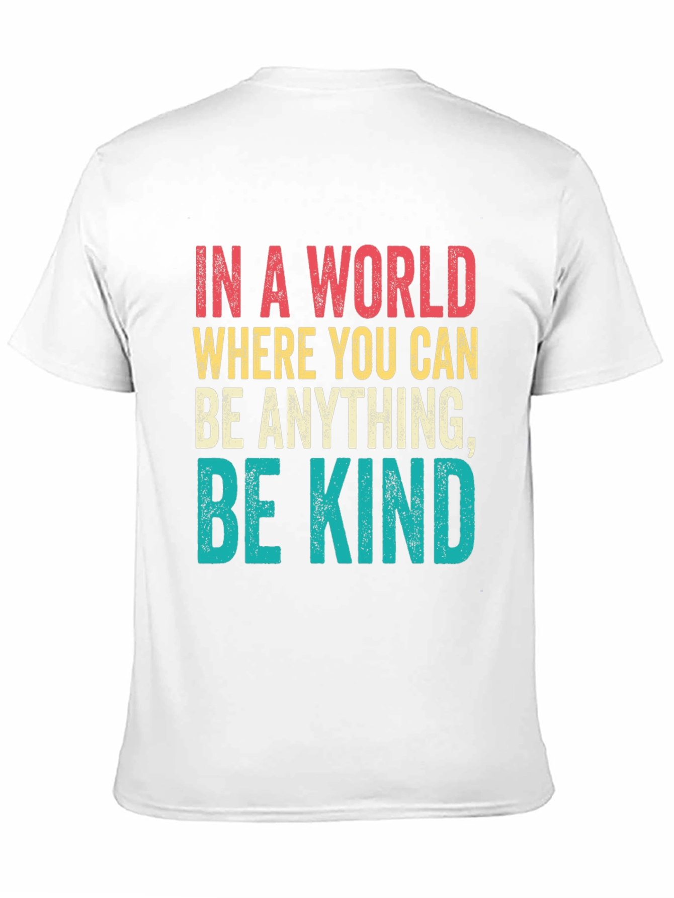 Black Be Kind T-Shirt - Inspirational Graphic Tee view 11