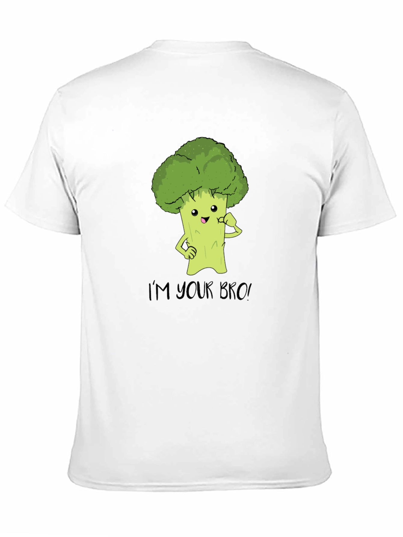 Black I'm Your Bro Broccoli Tee view 11